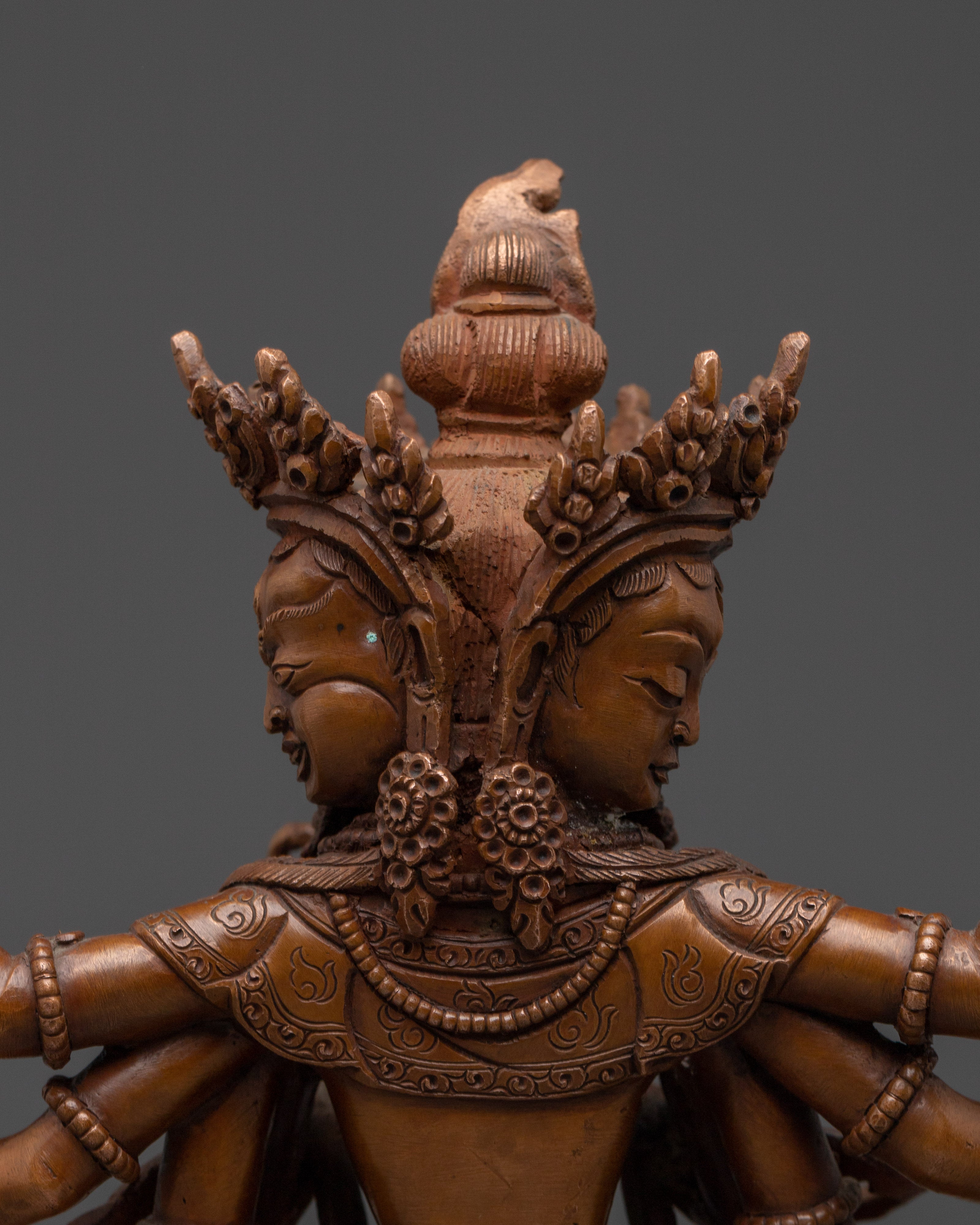 Oxidized Namgyalma Statue | Himalayan Ushnishavijaya Artwork