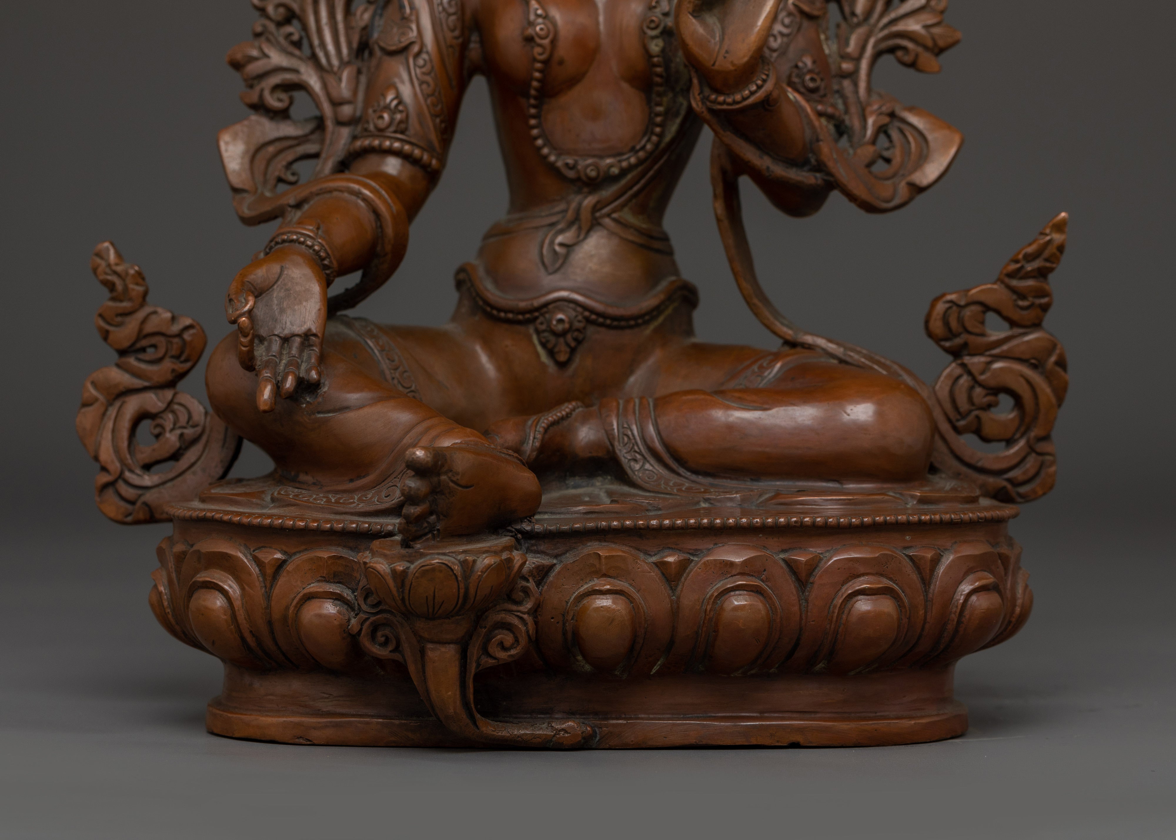 Green Tara Nepali Art | Mother of All Buddhas