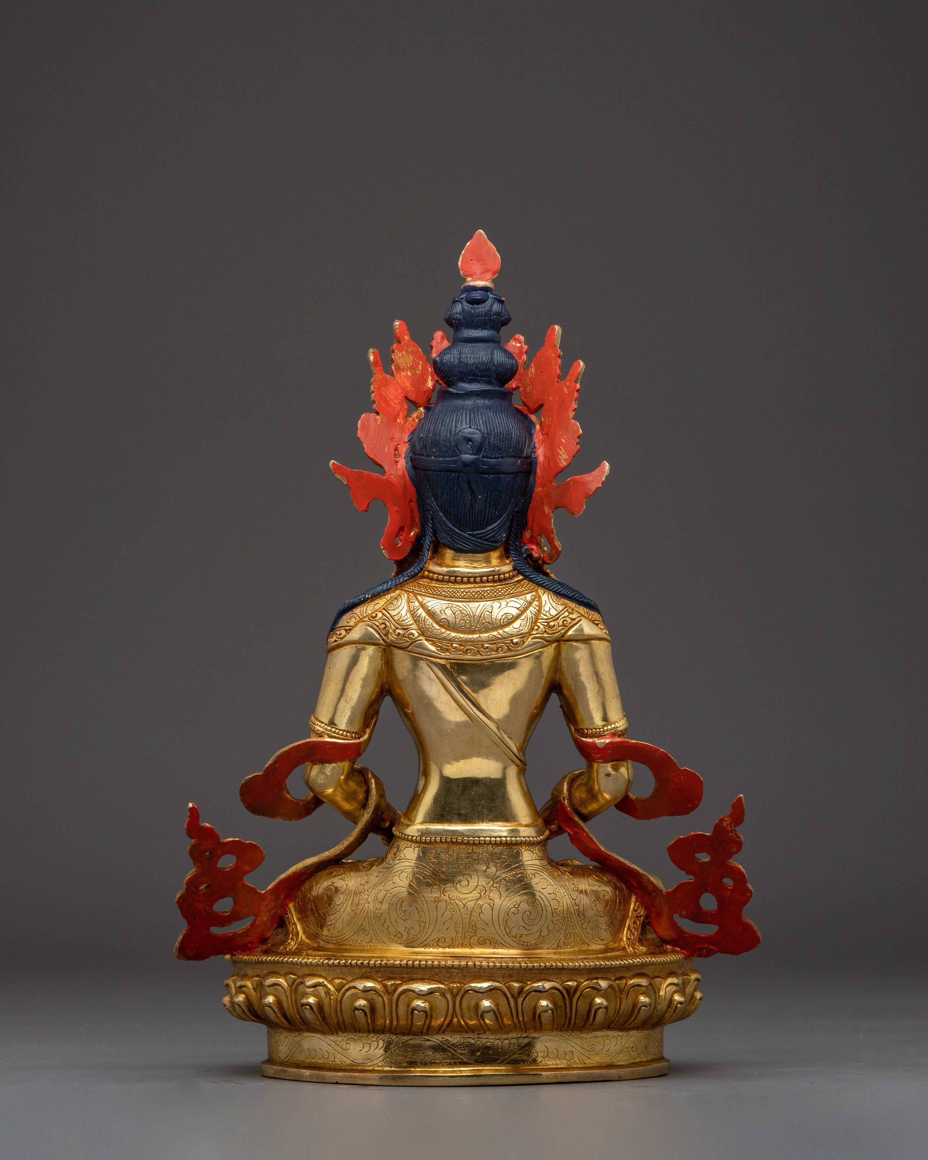 Vajrayana Buddhist Deity Amitayus | Tibetan Long Life Deity