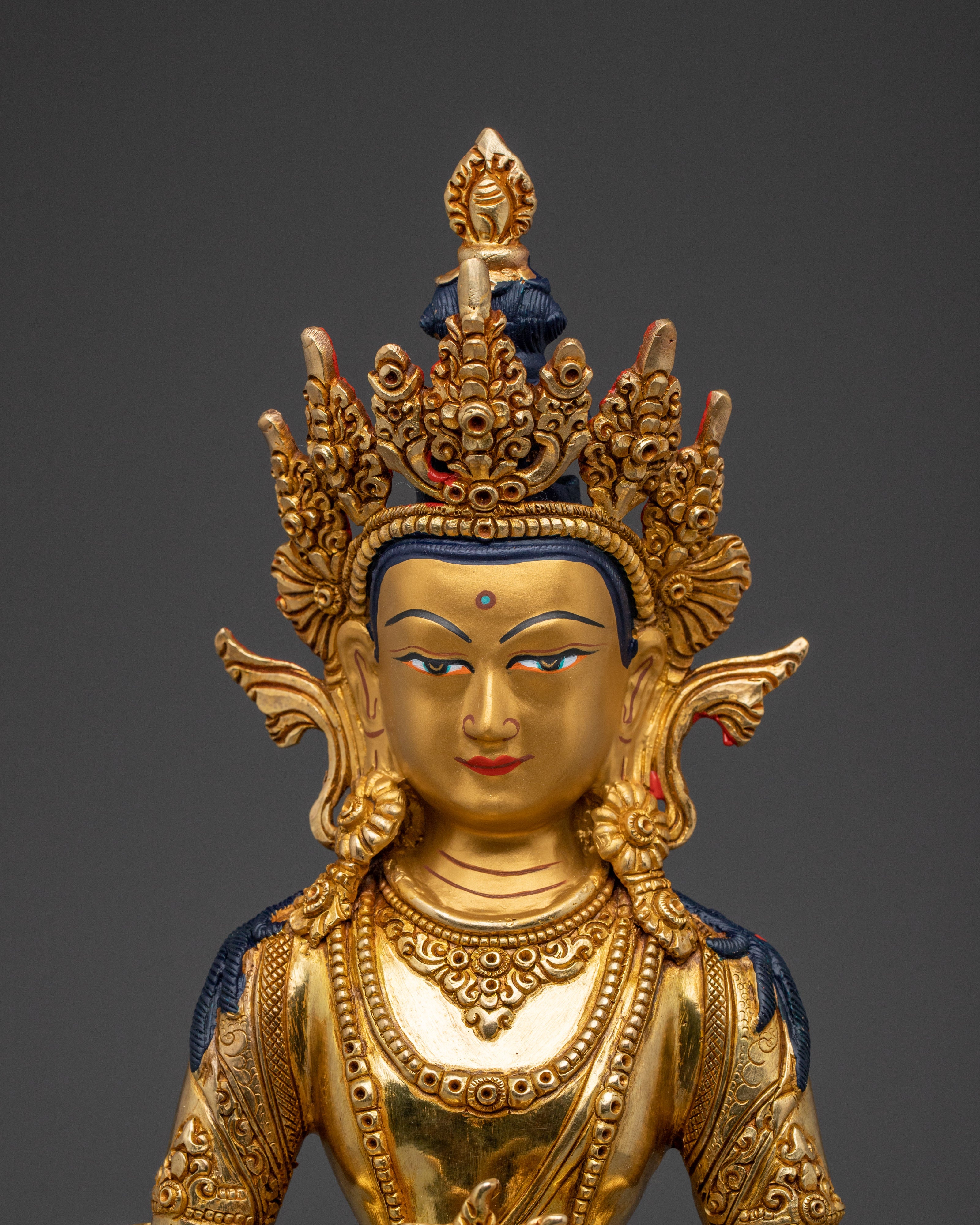 Vajrayana Buddhist Deity Amitayus | Tibetan Long Life Deity