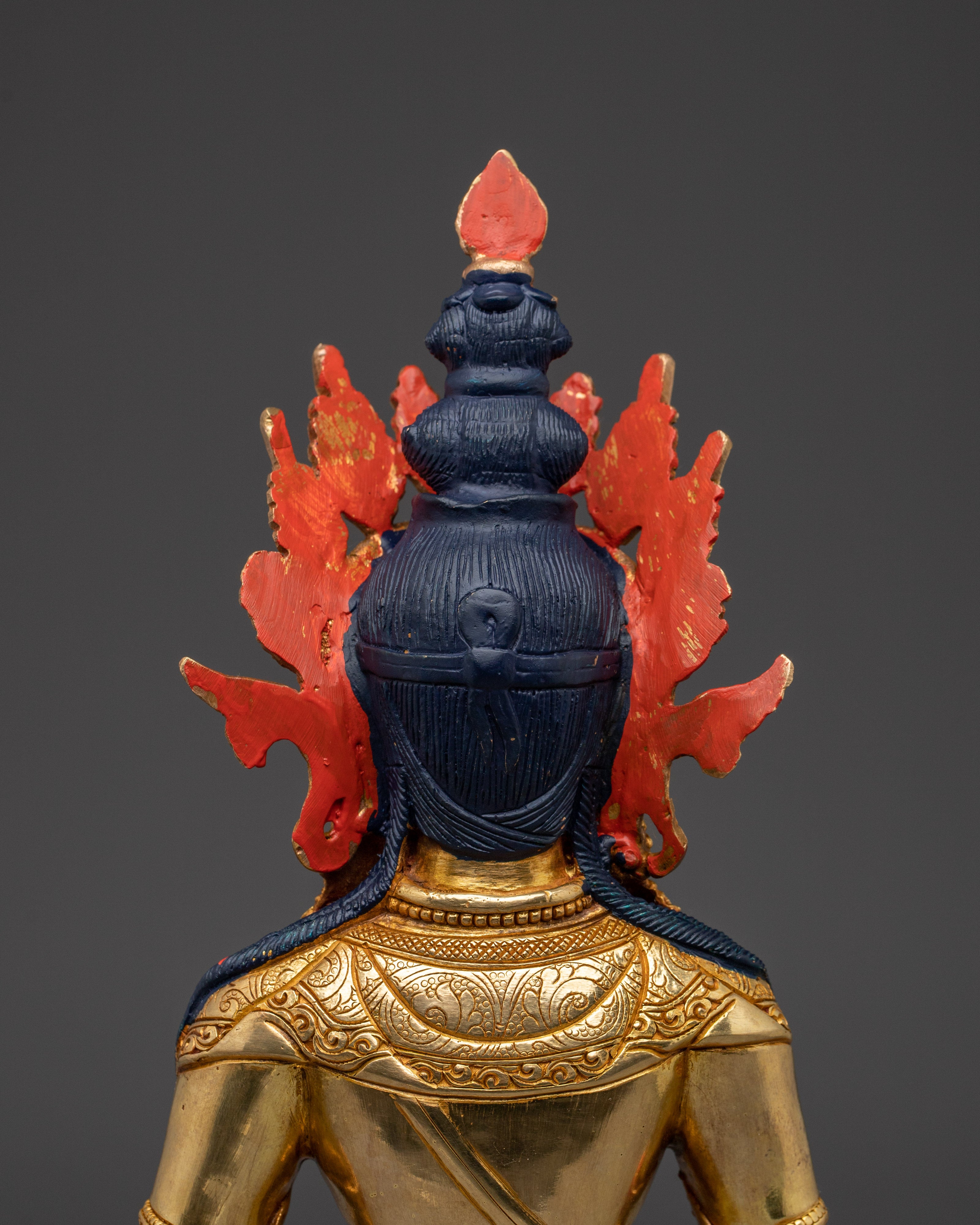 Vajrayana Buddhist Deity Amitayus | Tibetan Long Life Deity