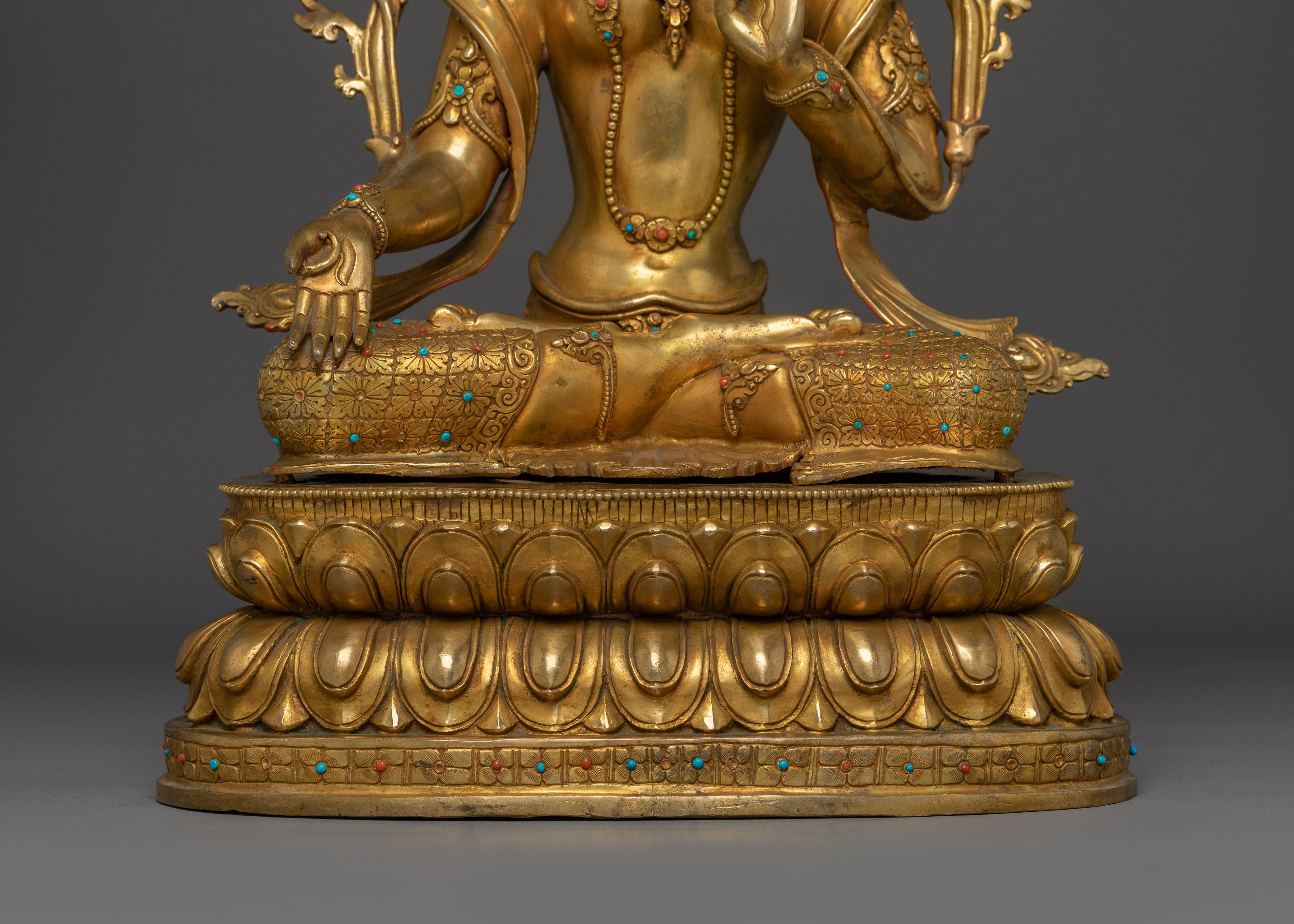 White Tara Radiant Statue | Sita Tara - Tibetan Healing Deity