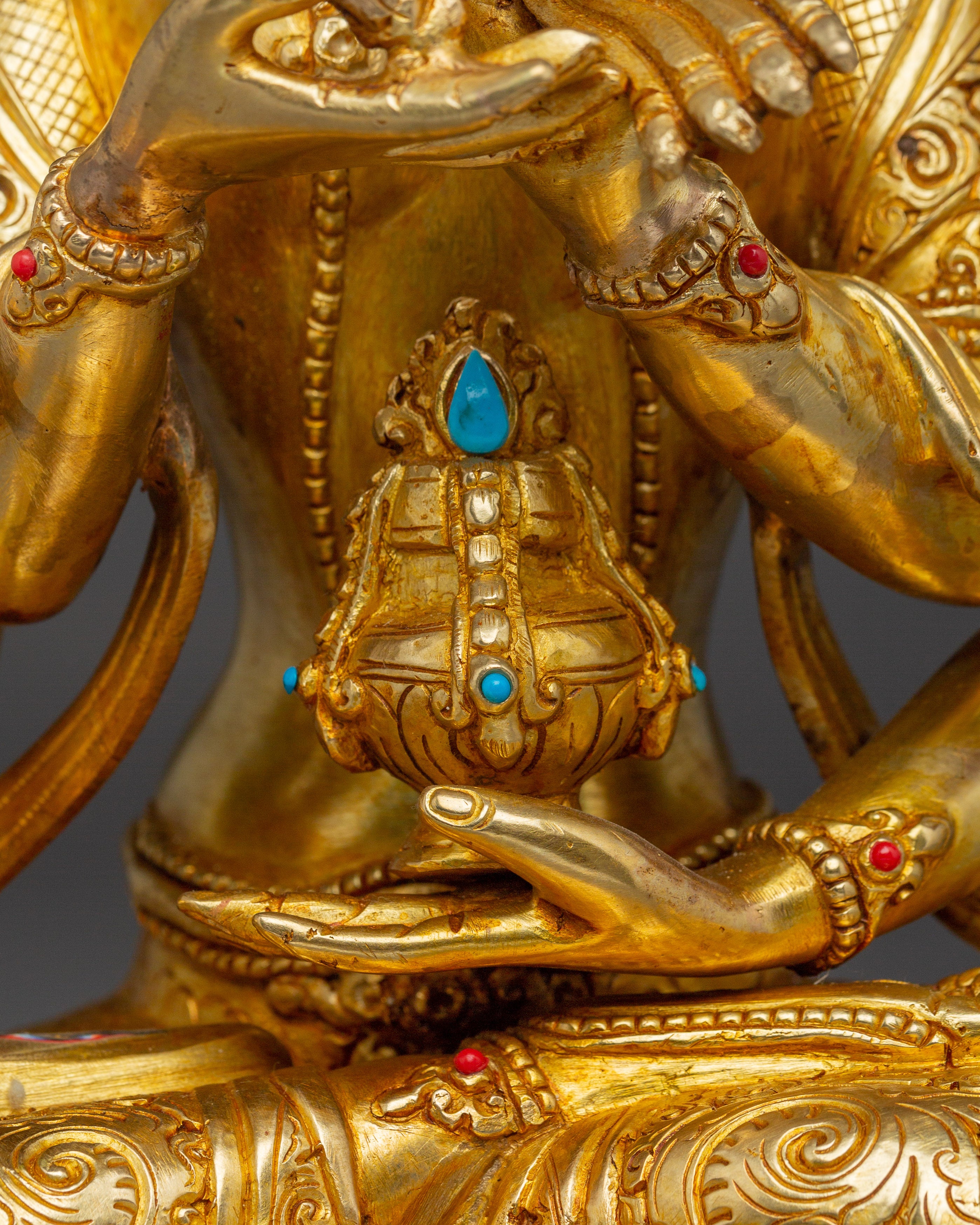 Namgyalma Ushnishavijaya Statue | Tibetan Healing Deity