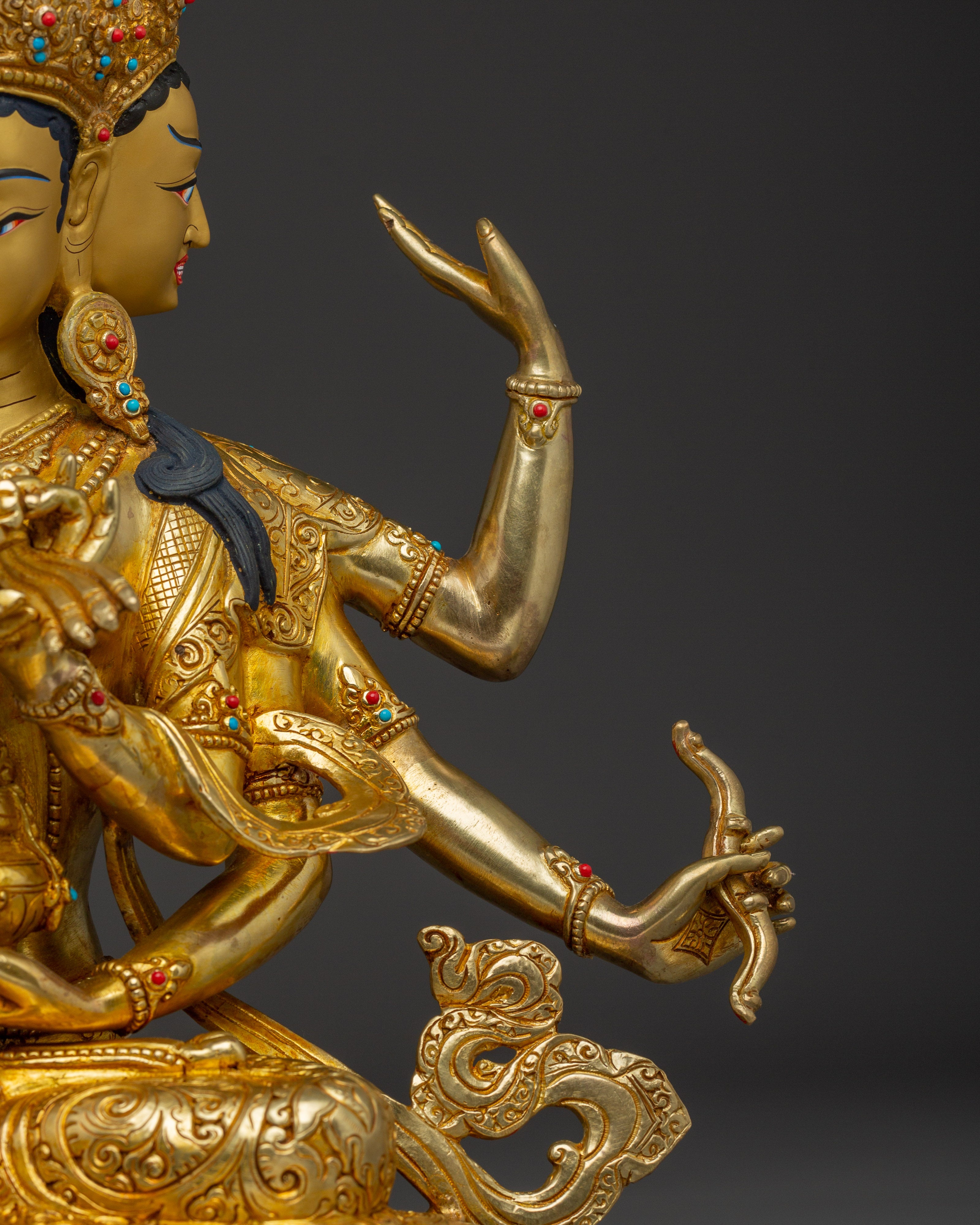 Namgyalma Ushnishavijaya Statue | Tibetan Healing Deity