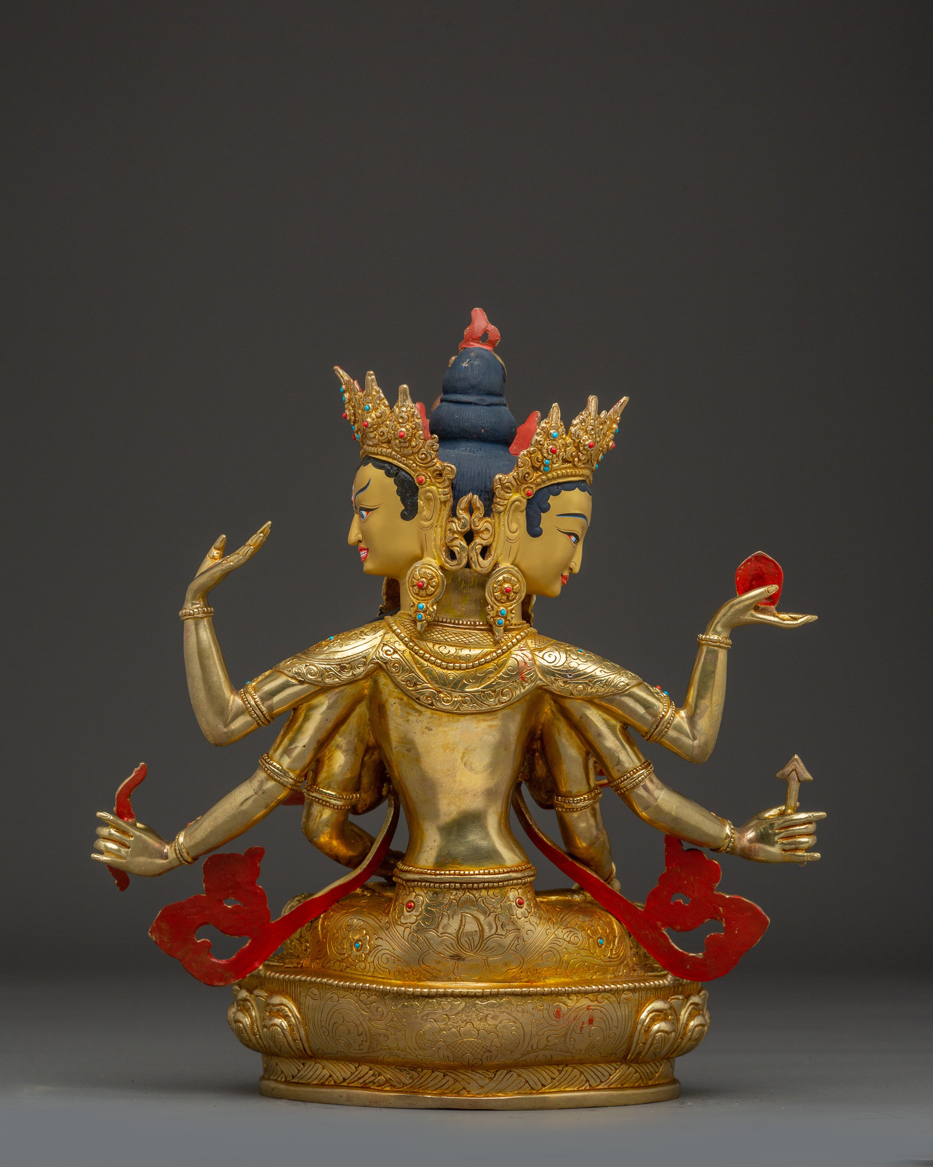 Namgyalma Ushnishavijaya Statue | Tibetan Healing Deity