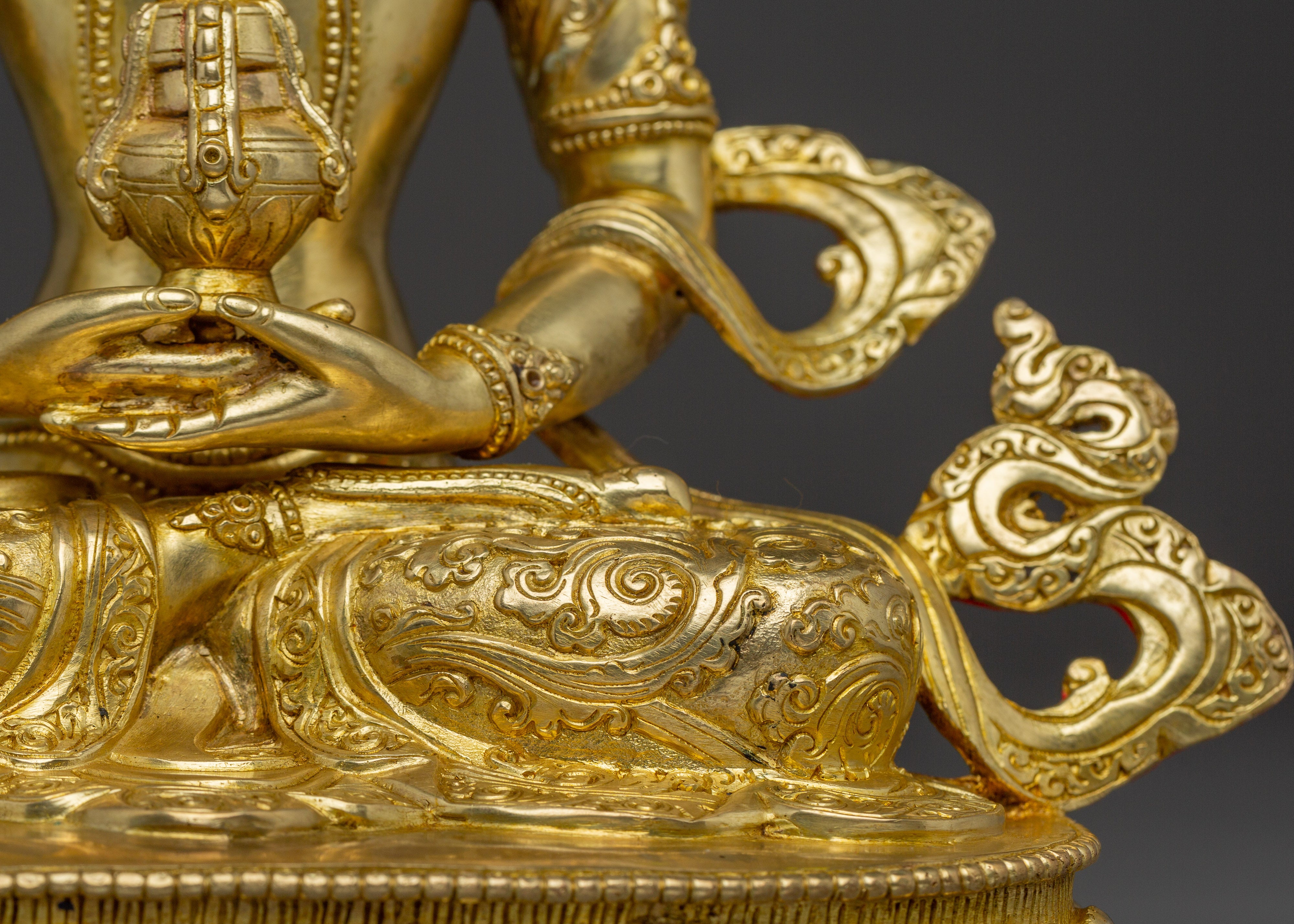 Amitayus Buddha Decor Statue | Tibetan Healing Buddha