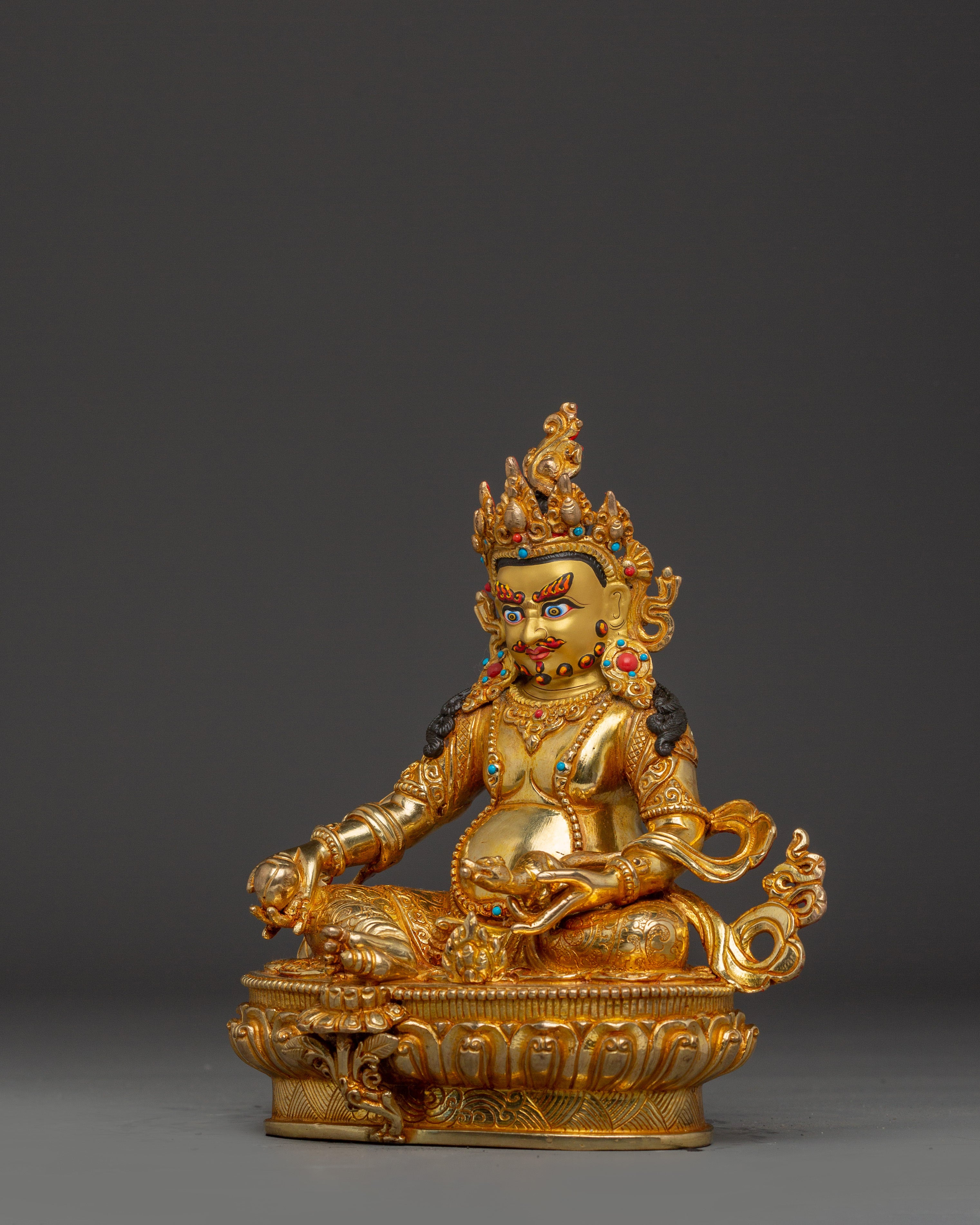 Abundance Lord Dzambhala Statue | Guardian of Wealth