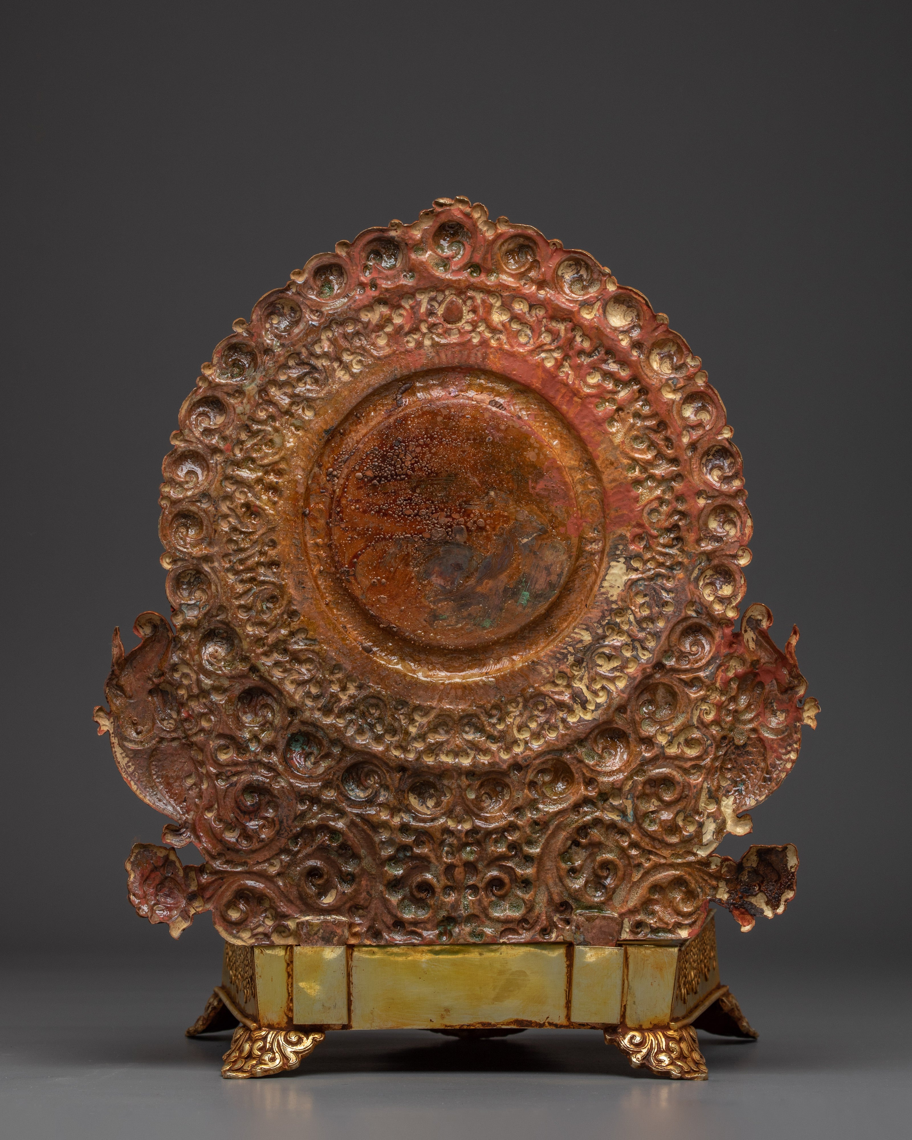 Gold Gilded Copper Shakyamuni Buddha | Buddhist Art for Shrine