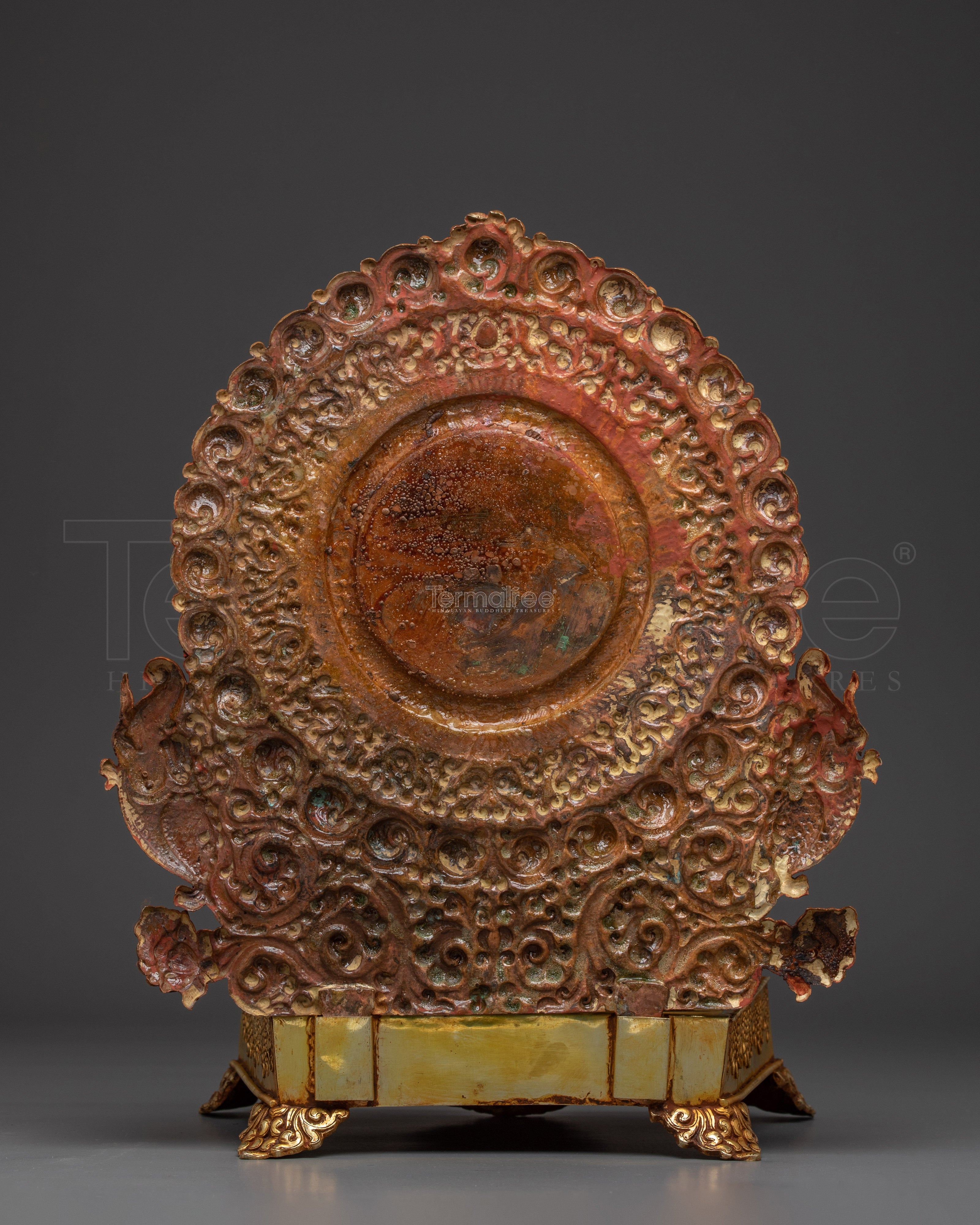 Gold Gilded Copper Shakyamuni Buddha | Buddhist Art for Shrine