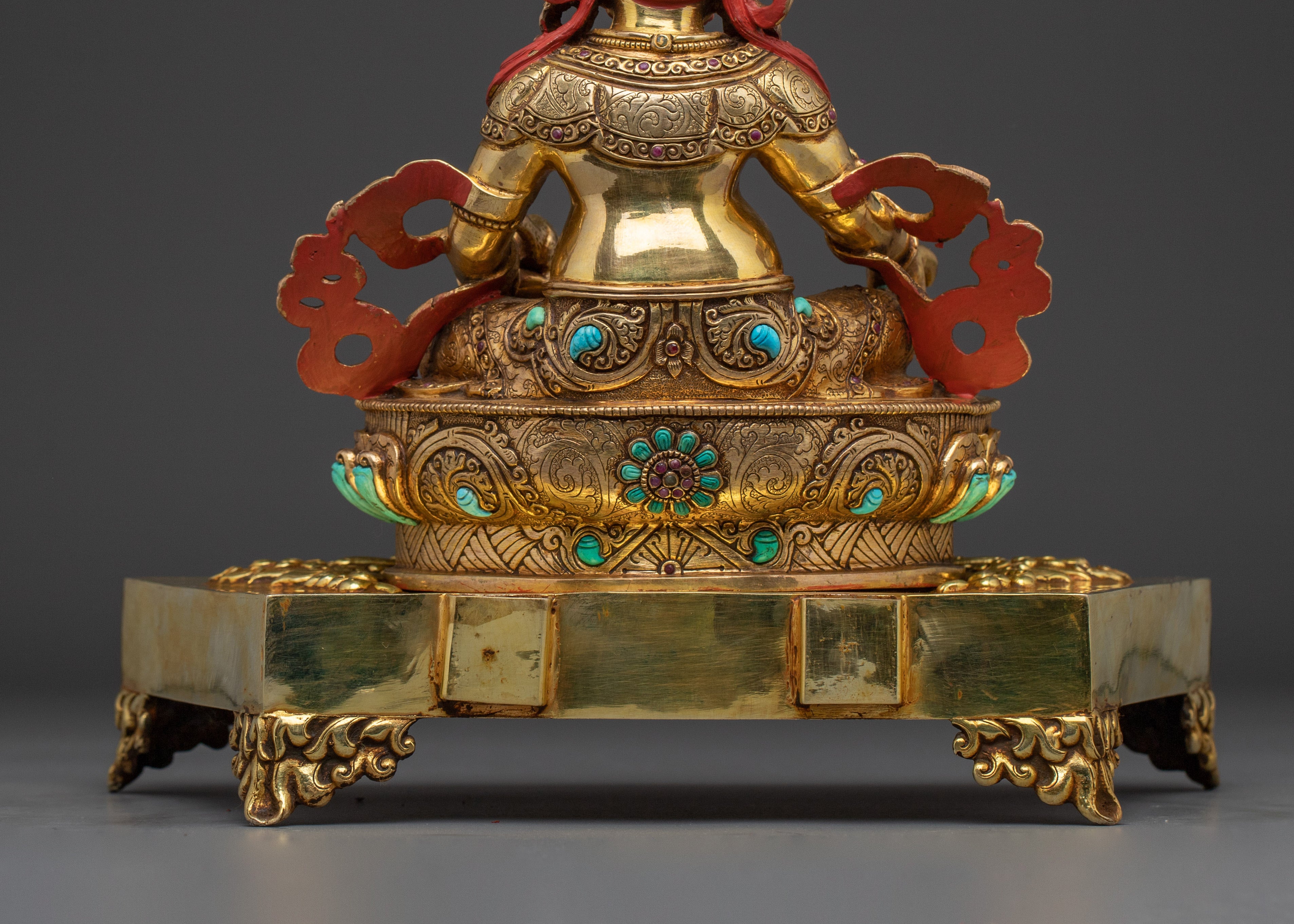 Spiritual Wealth Guardian Dzambhala Statue | Handcrafted Nepalese Art