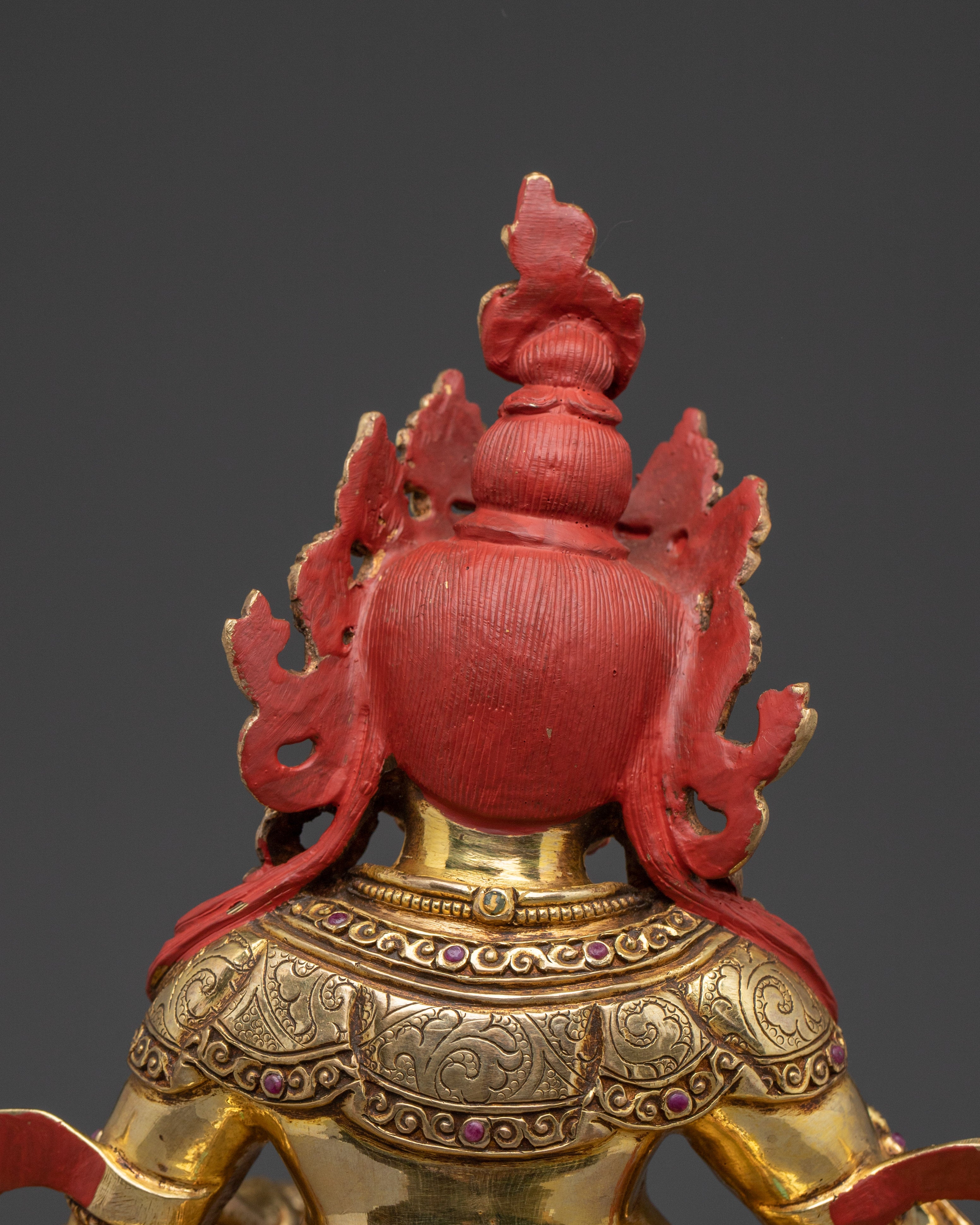 Spiritual Wealth Guardian Dzambhala Statue | Handcrafted Nepalese Art