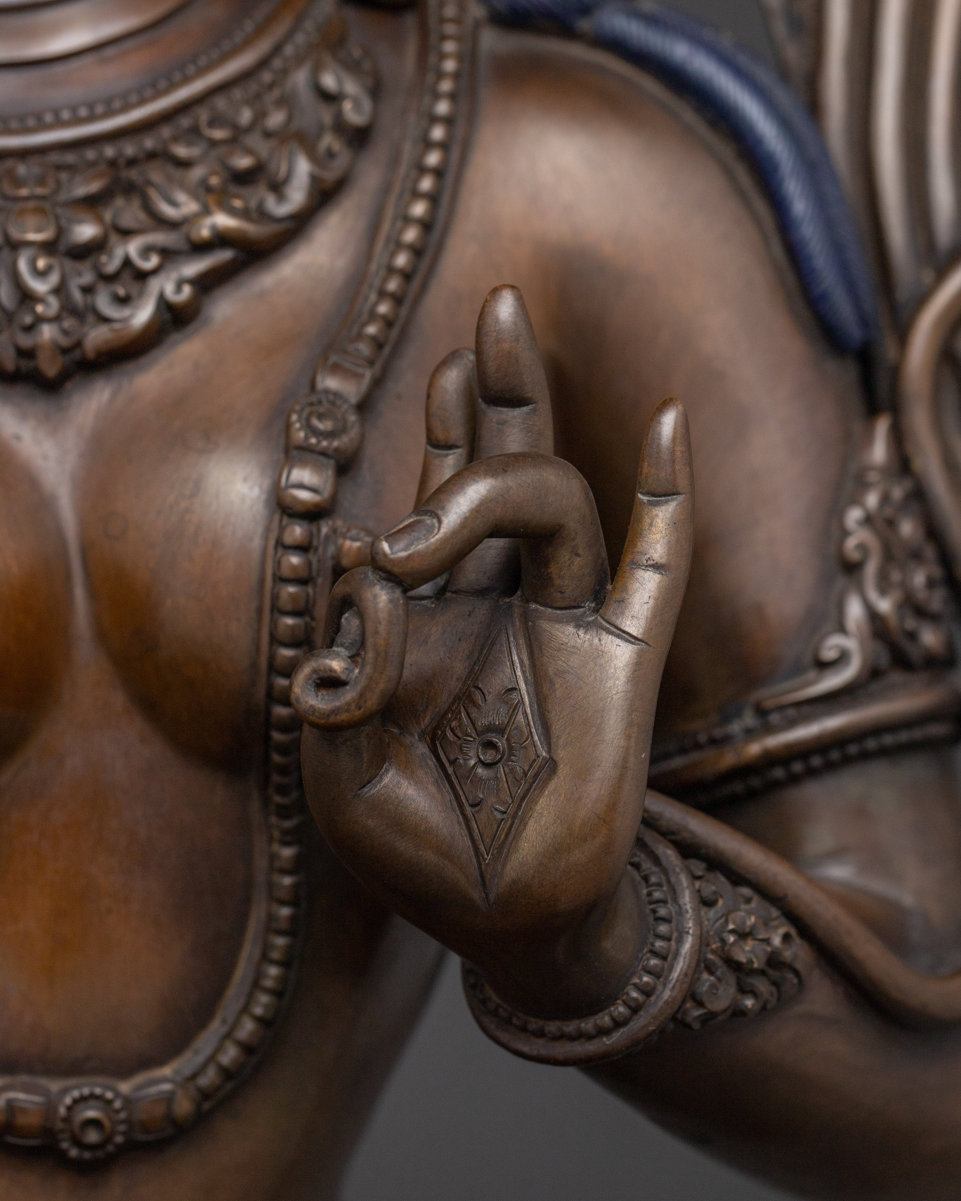 Sacred Feminine Statue of Green Tara | Bodhisattva of Compassion