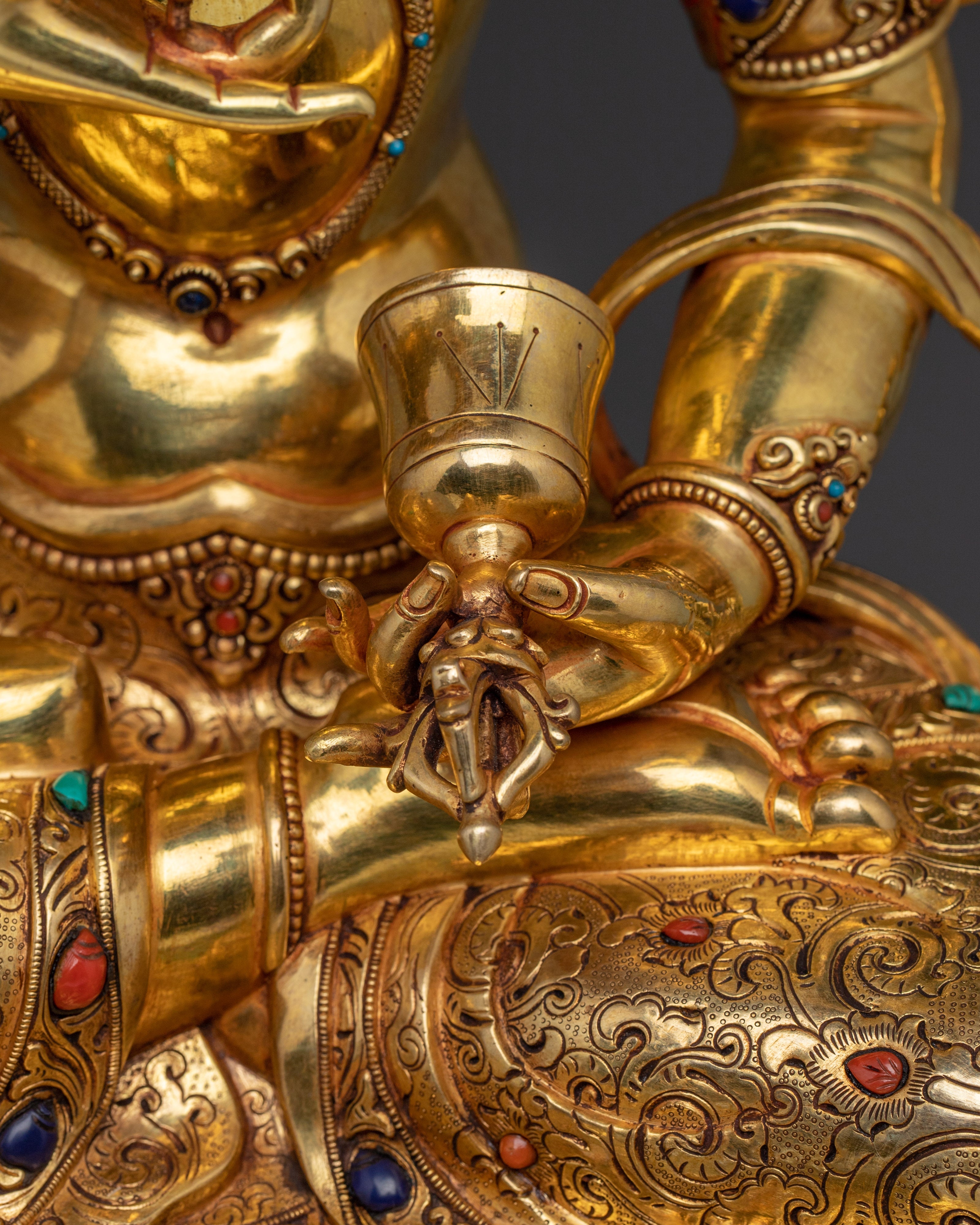 Golden Vajrasattva Purification Deity Artwork | Embodiment of Purification