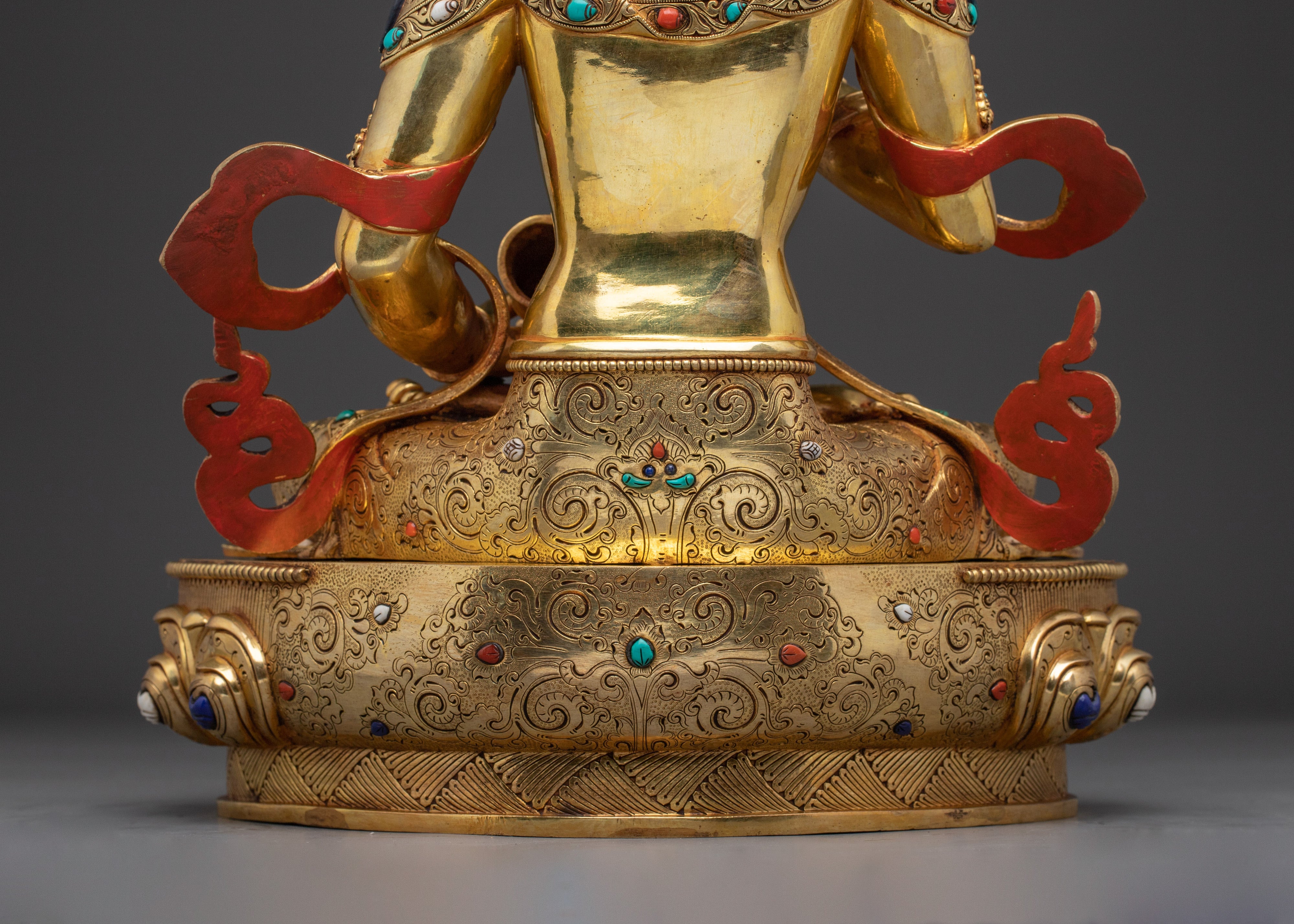Golden Vajrasattva Purification Deity Artwork | Embodiment of Purification