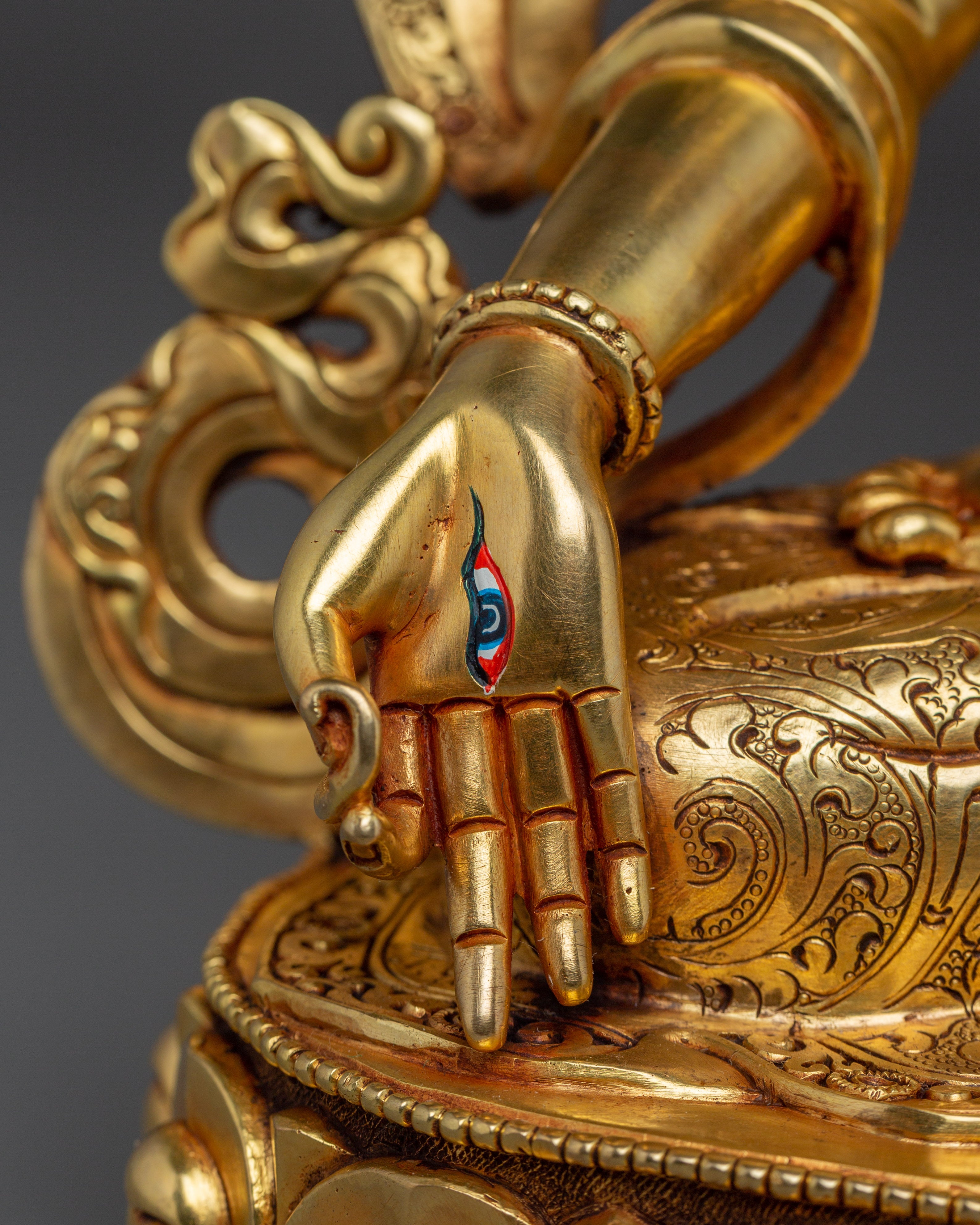 White Tara Art - Tibetan Buddhism Healing Deity | Divine Feminine Bodhisattva Figurine