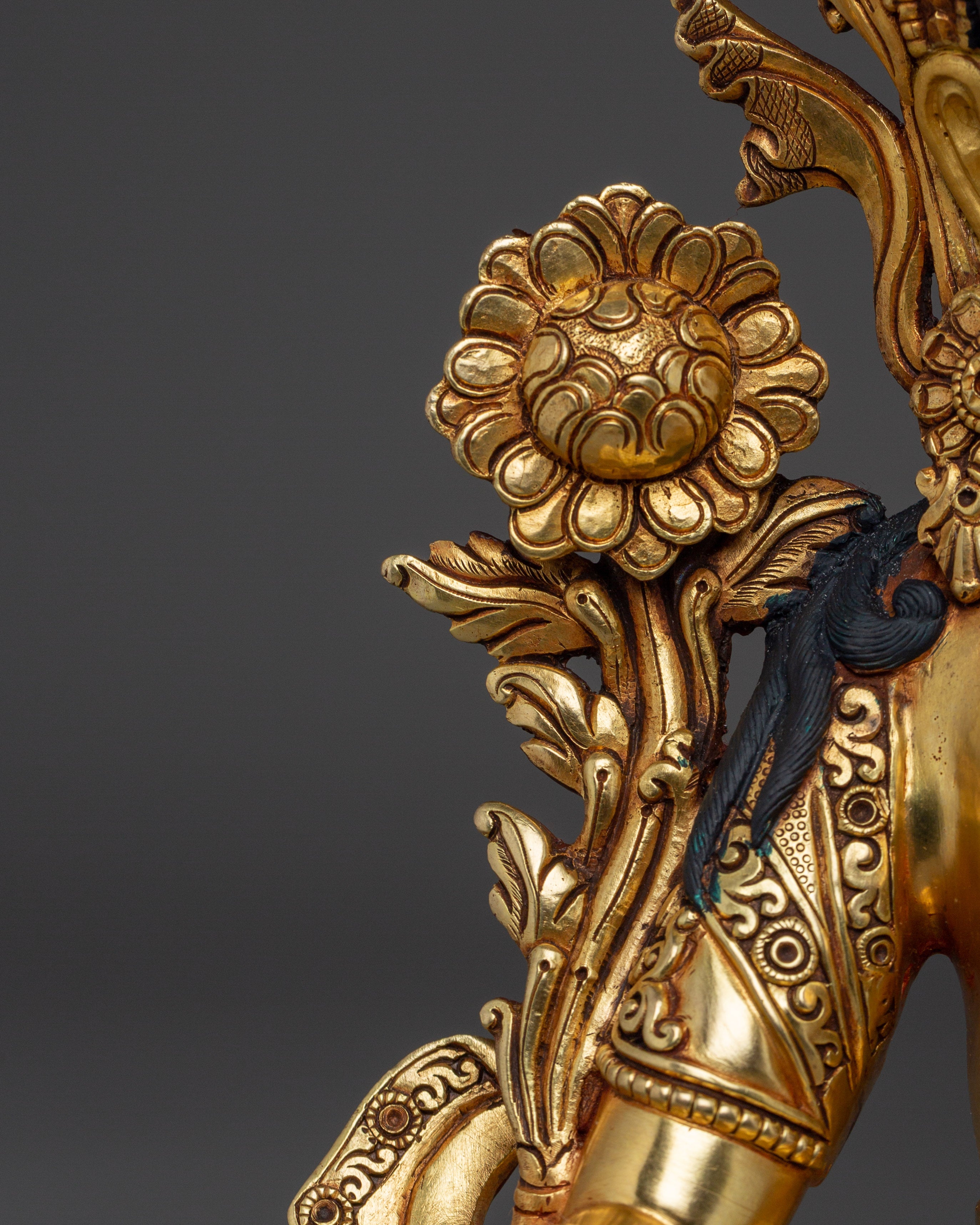 White Tara Art - Tibetan Buddhism Healing Deity | Divine Feminine Bodhisattva Figurine