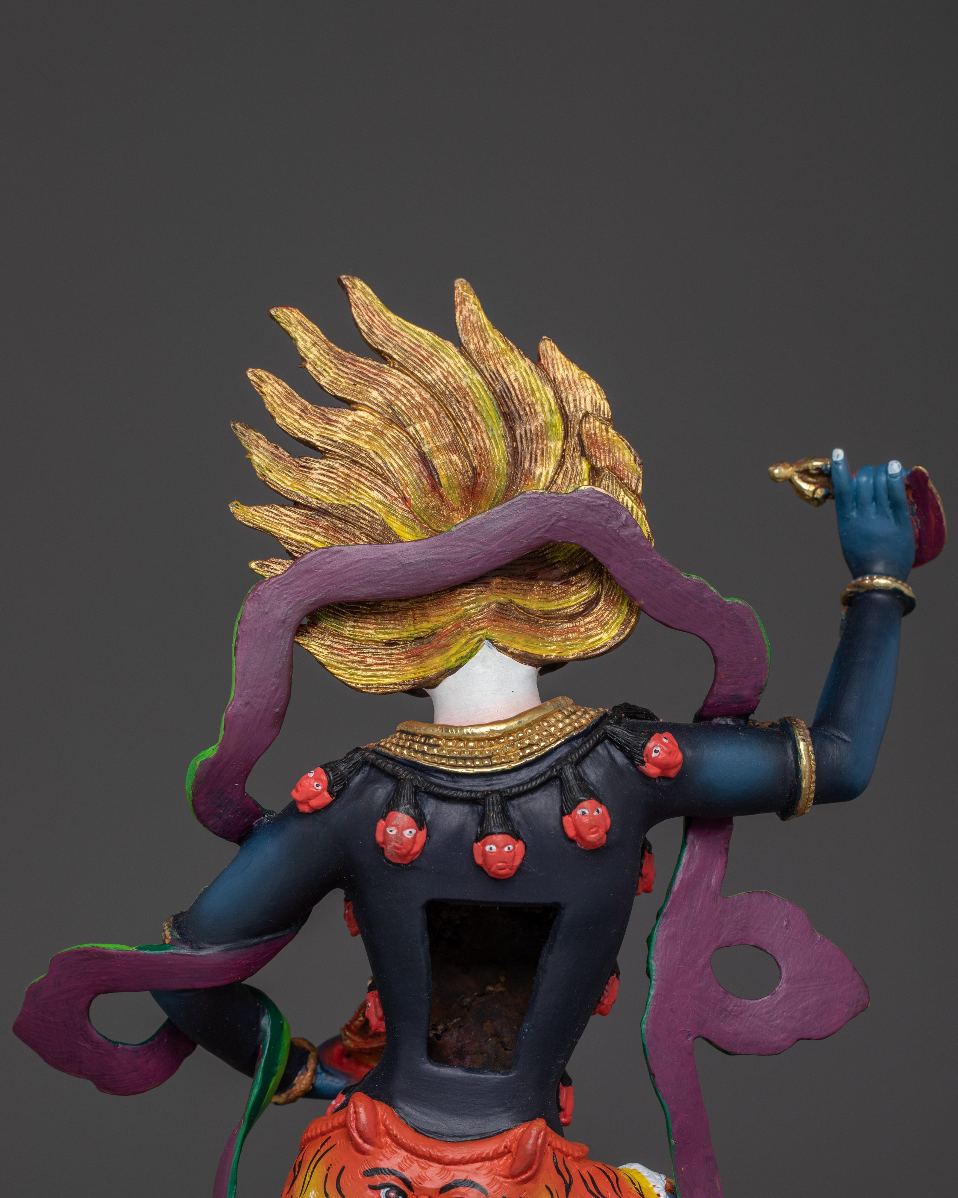 Lion-headed Deity Simha Mukha Statue | Dharma Guardian