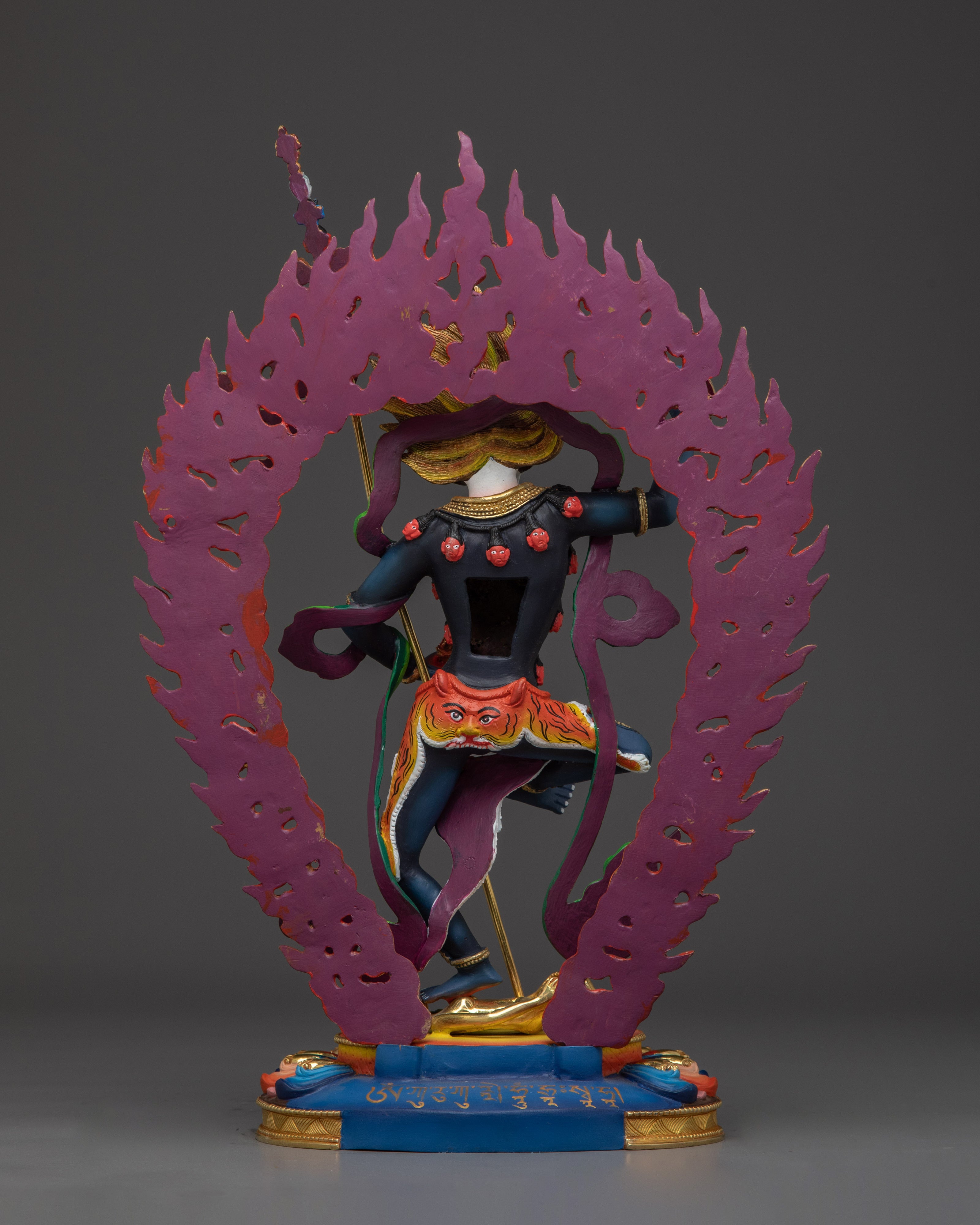 Lion-headed Deity Simha Mukha Statue | Dharma Guardian