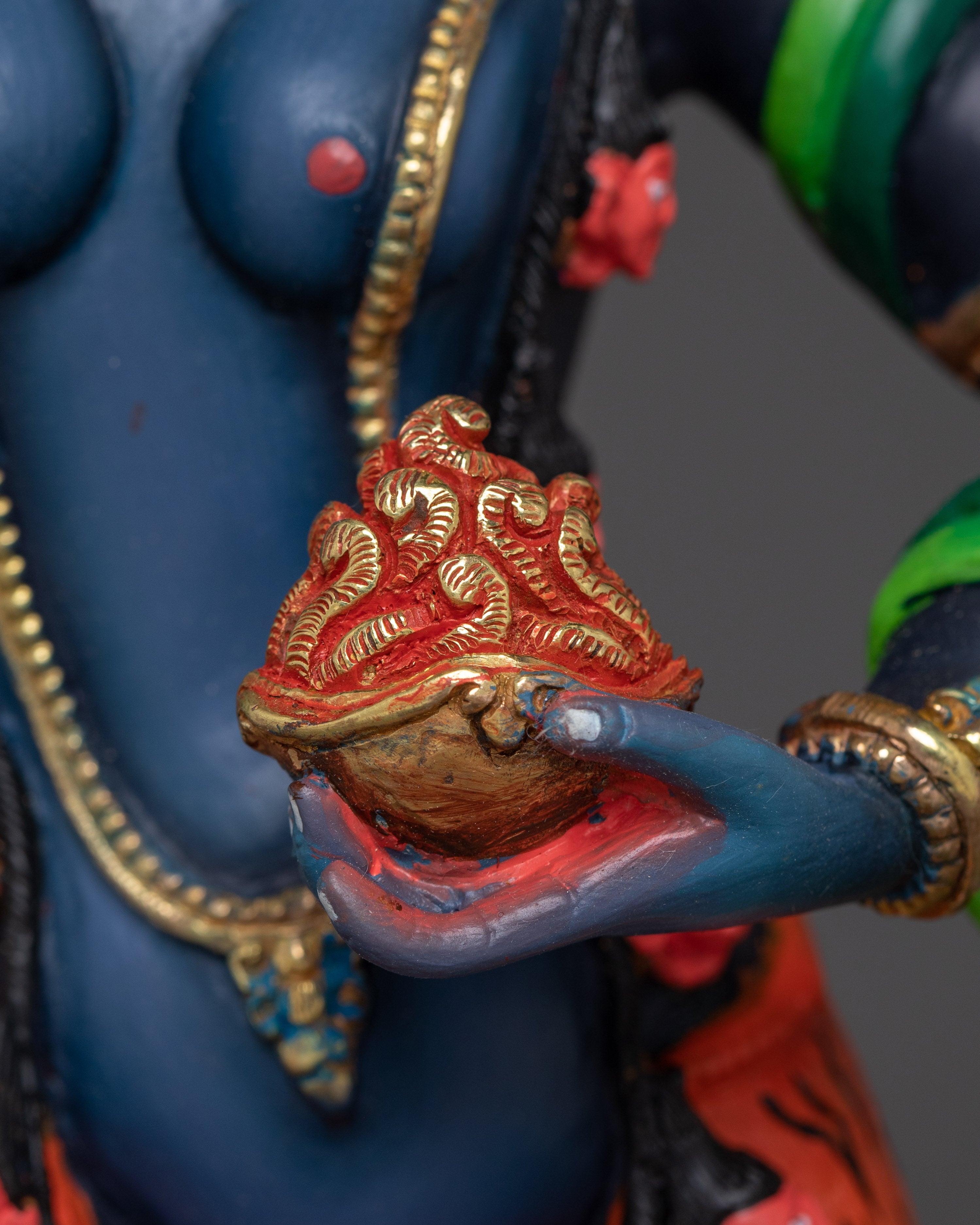 Lion-headed Deity Simha Mukha Statue | Dharma Guardian