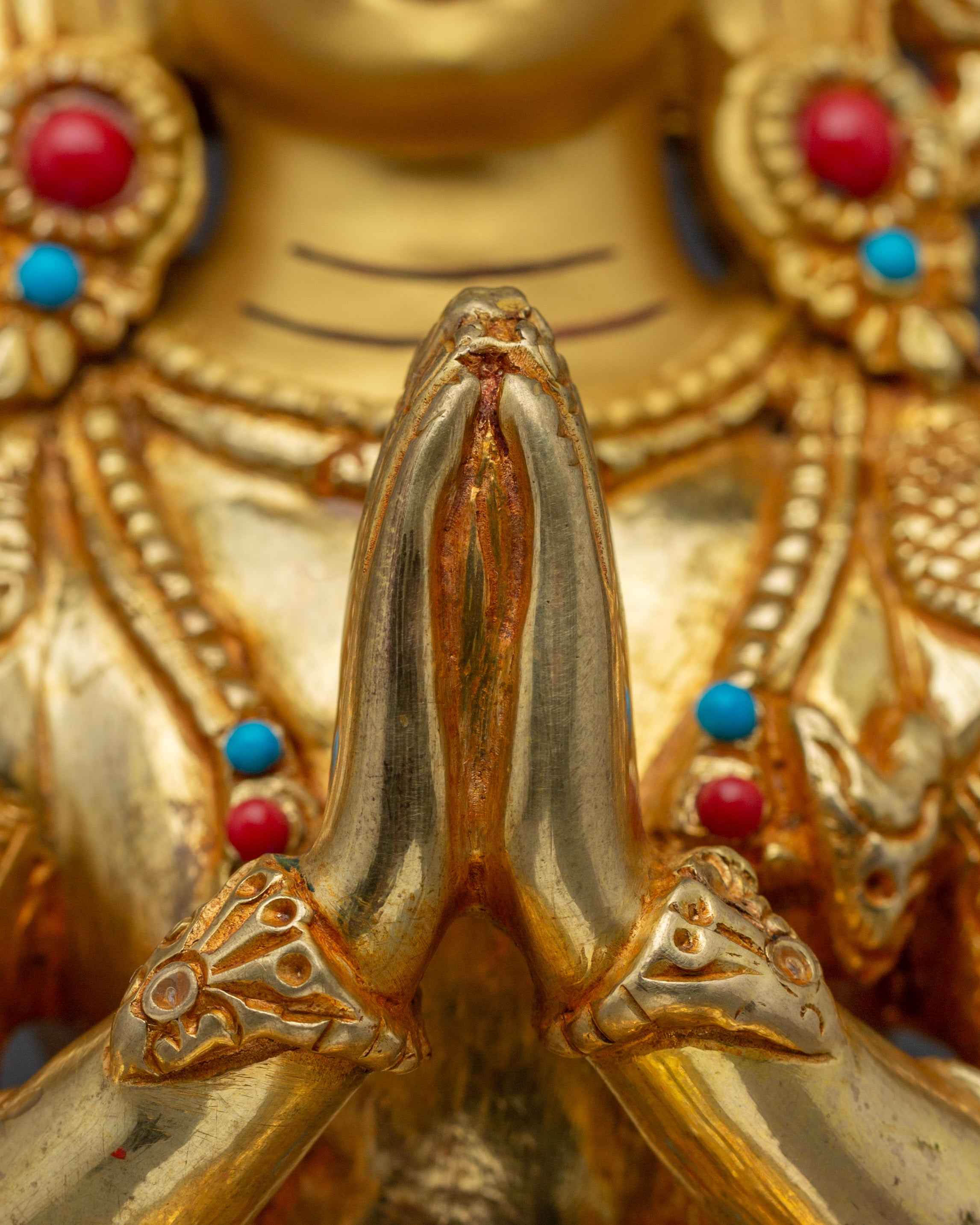 Divine Protector Chenrezig Statue | Bodhisattva of Compassion