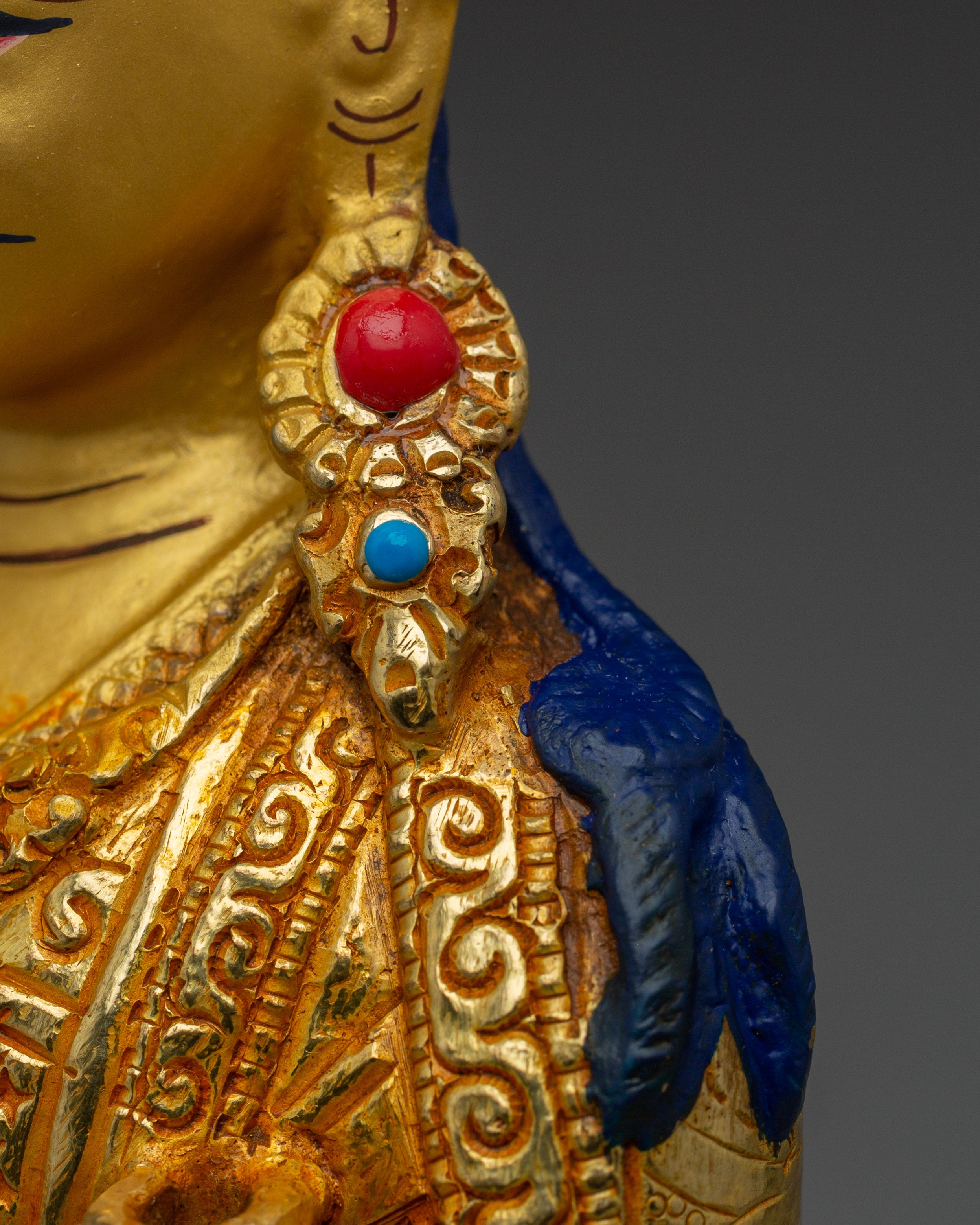 Divine Tantric Master Guru Rinpoche Artwork | Padmasambhava Statue