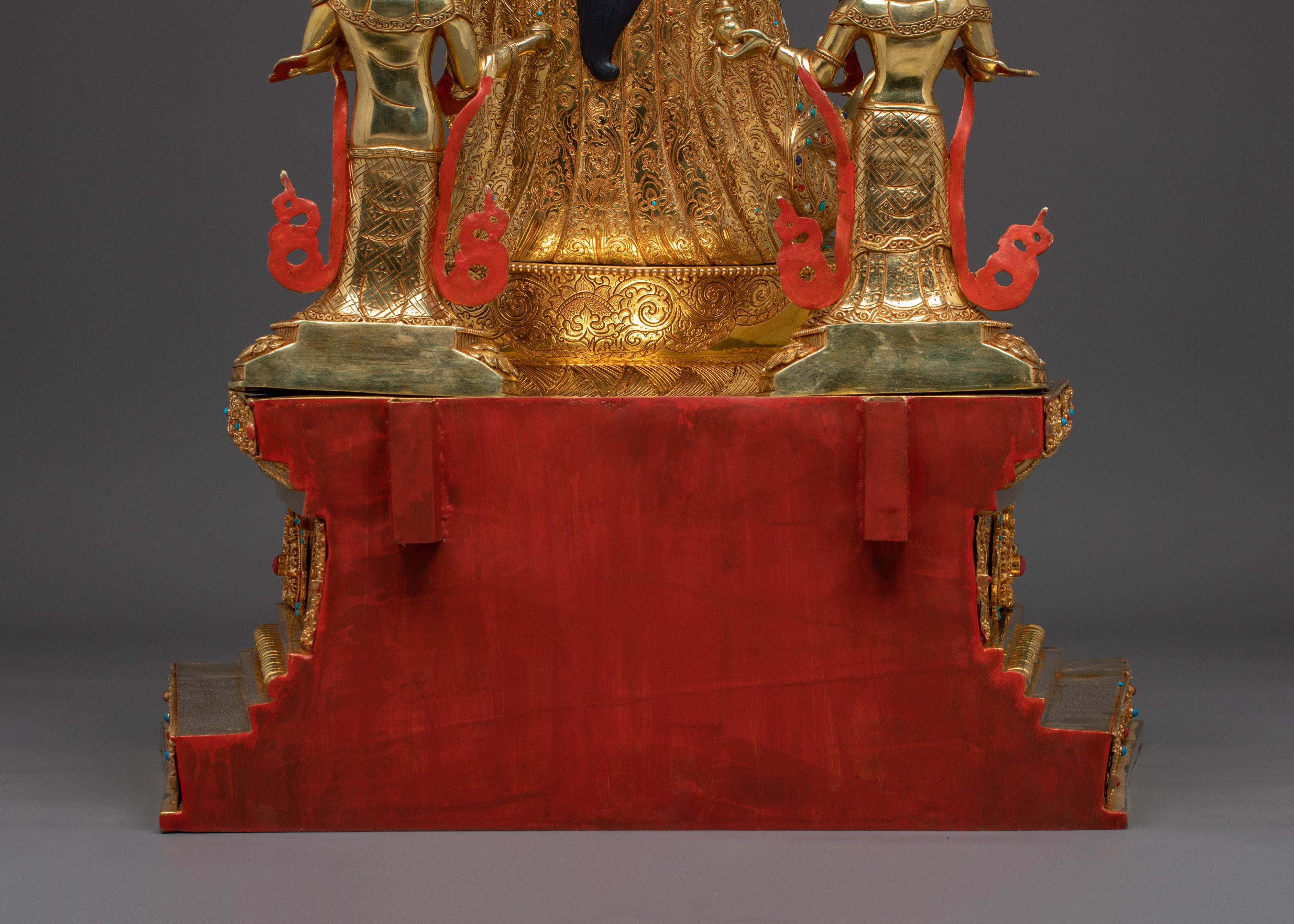 Guru Rinpoche on Throne | Spiritual Altar Decor