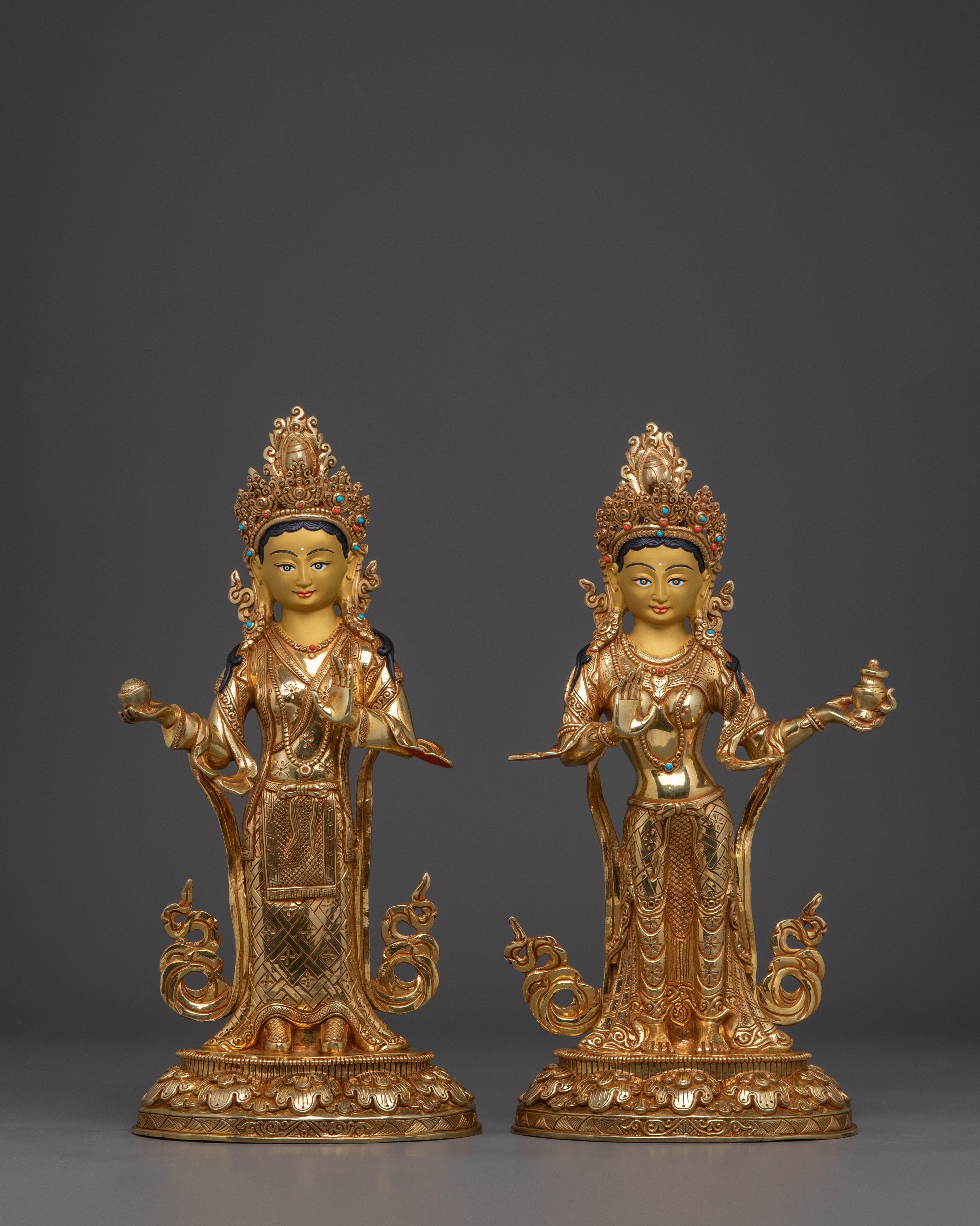 Guru Rinpoche on Throne | Spiritual Altar Decor