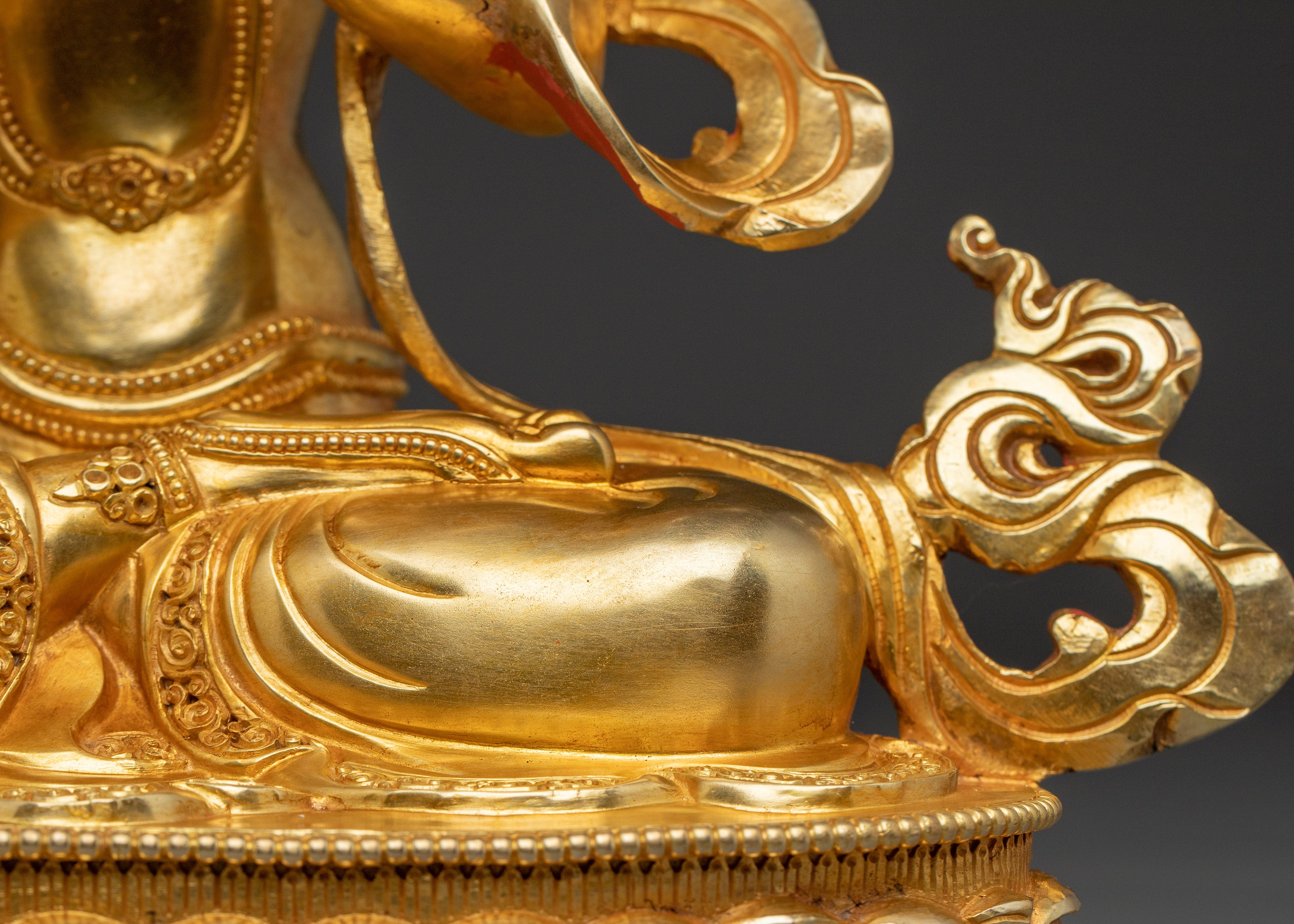 Vajradhara Statue 24K Gold Gilded Copper | The Supreme Tantric Buddha of Enlightenment