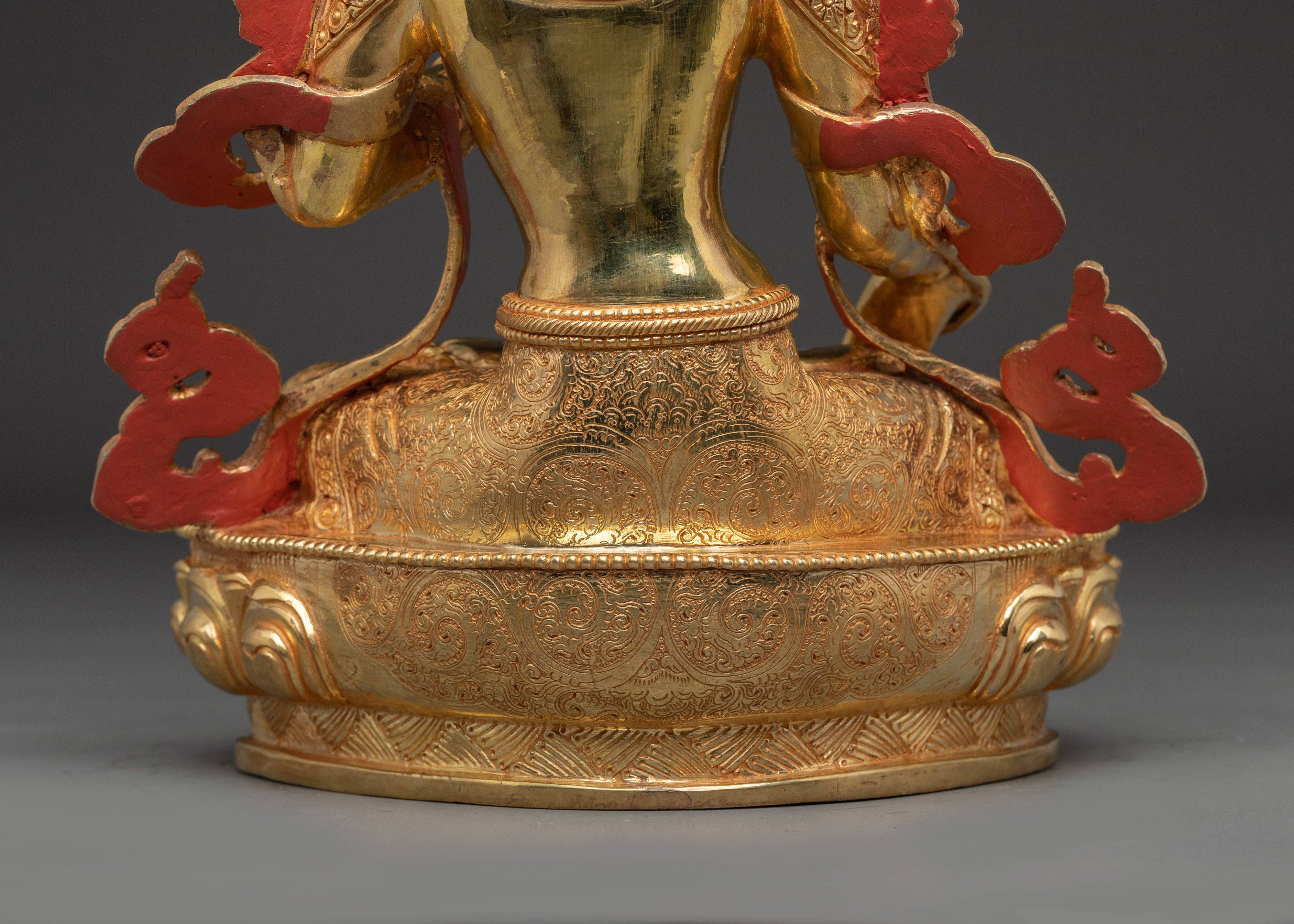 Serene White Tara Sculpture For Meditation | The White Liberator