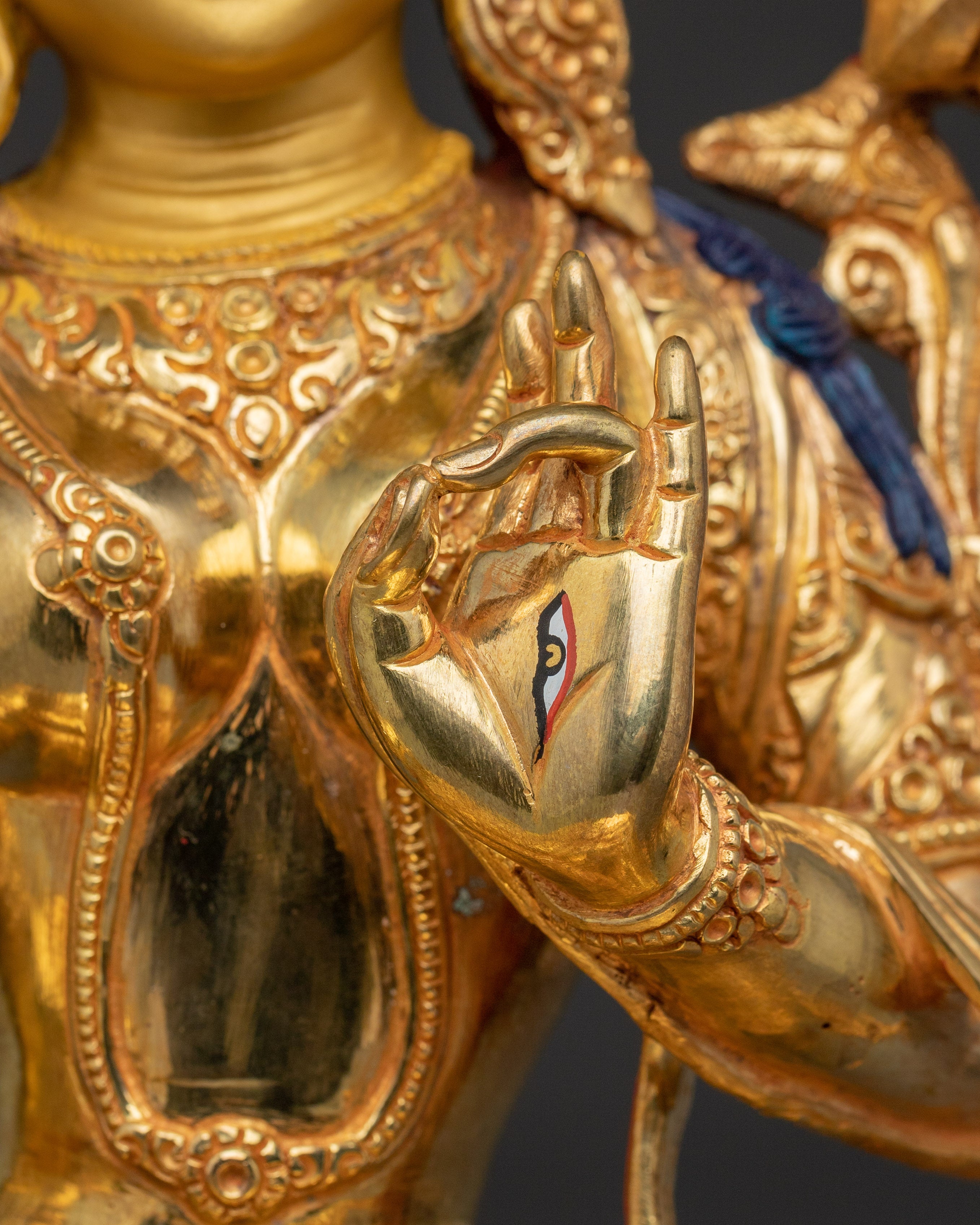 Serene White Tara Sculpture For Meditation | The White Liberator