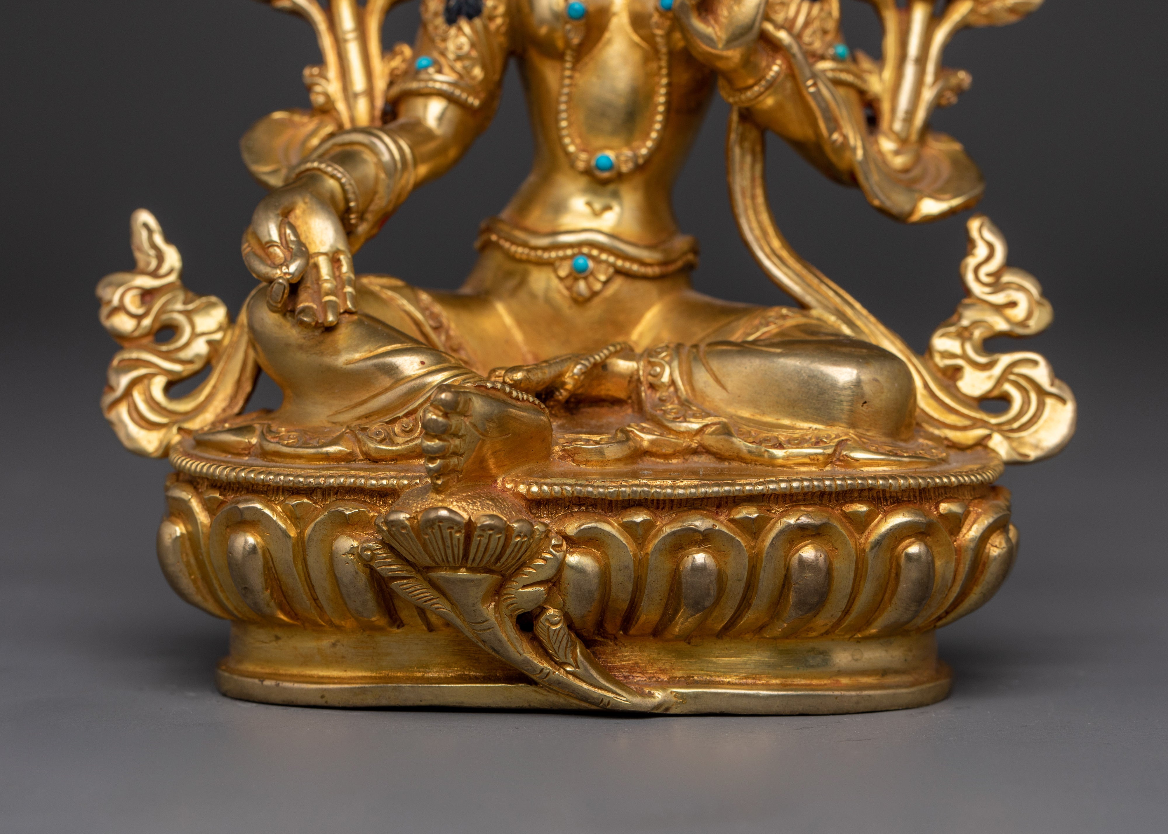 Exquisite Green Tara Art | Embodiment of Compassion and Swift Protection