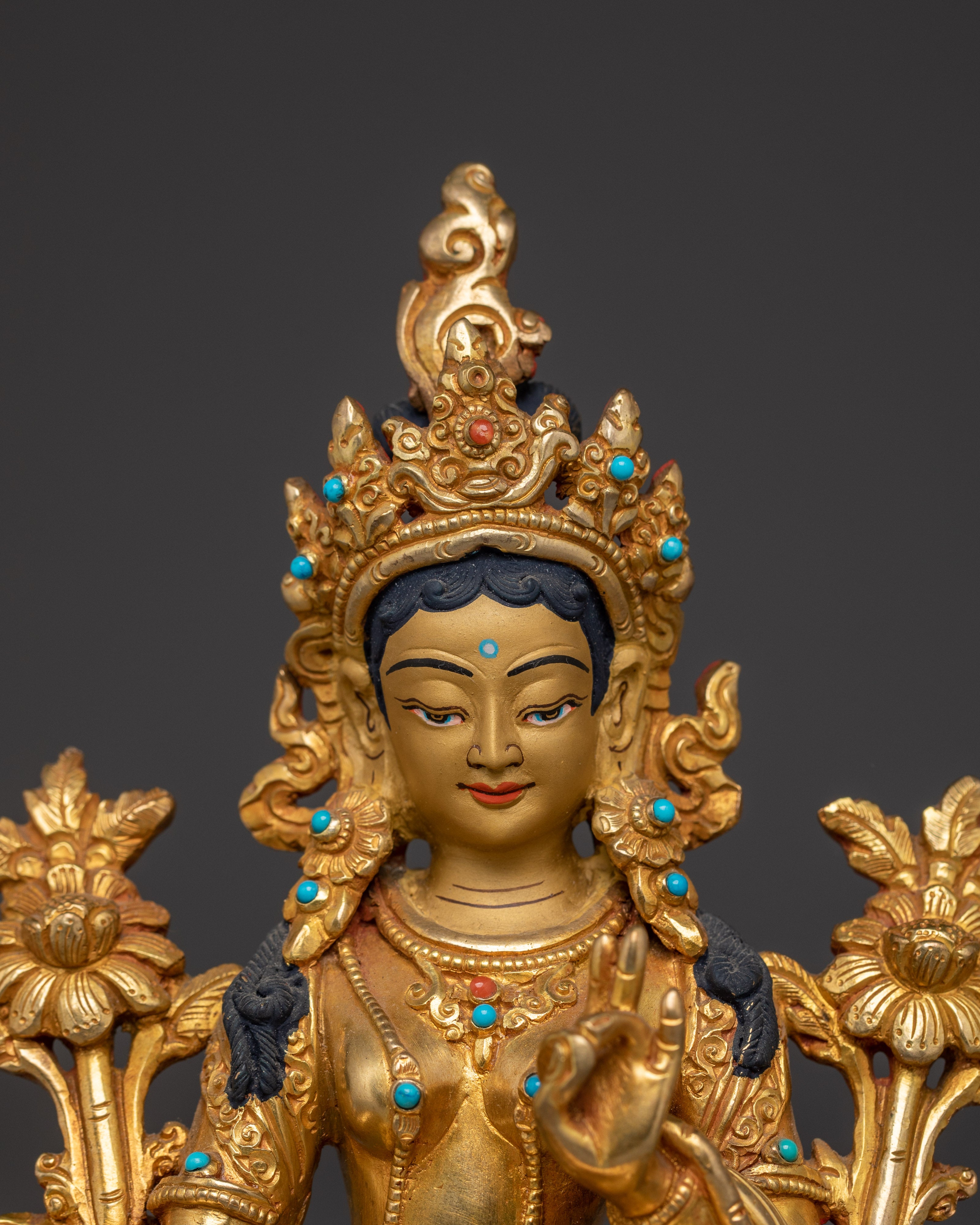 Exquisite Green Tara Art | Embodiment of Compassion and Swift Protection