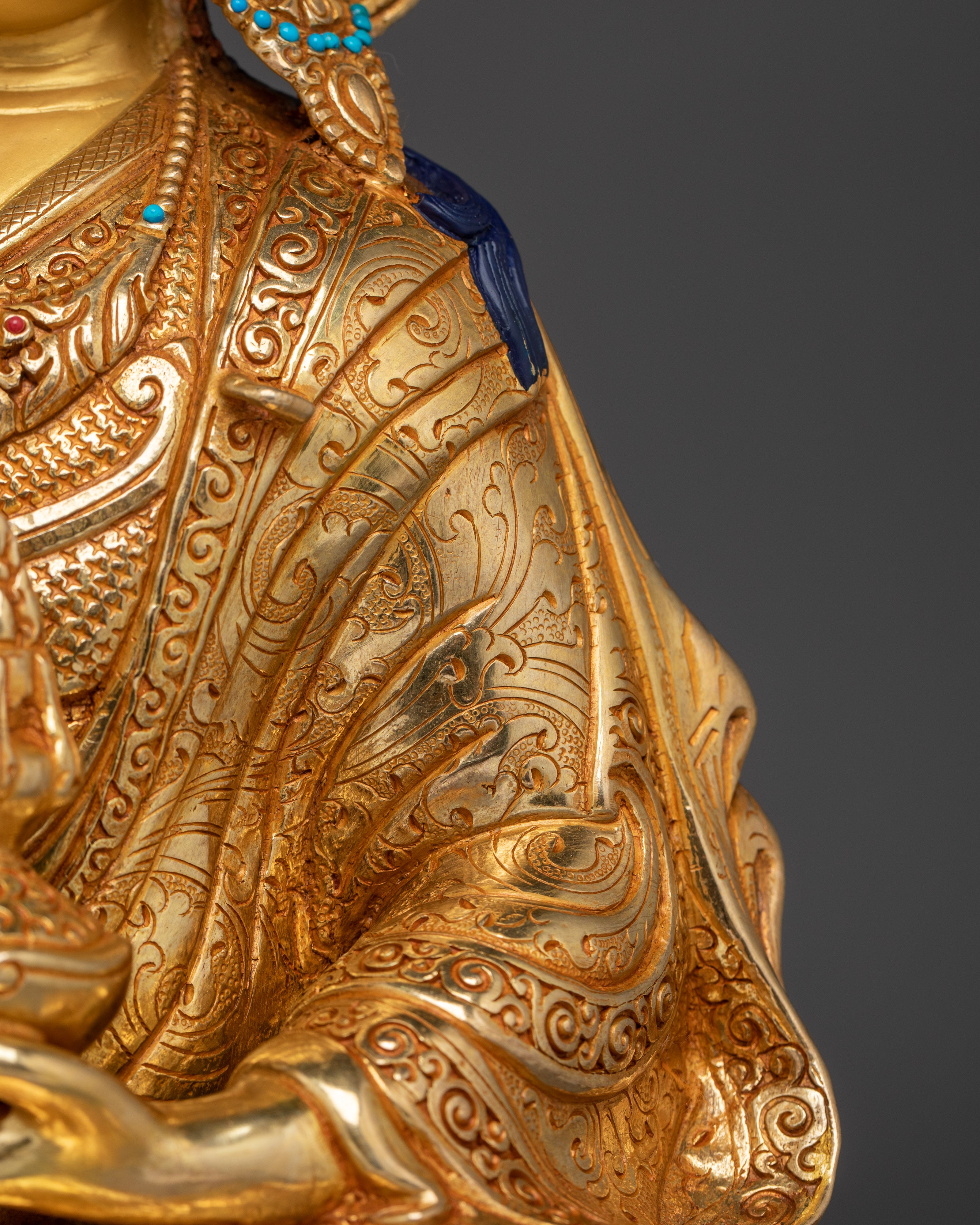 Padmasambhava Buddhist Figurine of Guru Rinpoche | Trantric Master