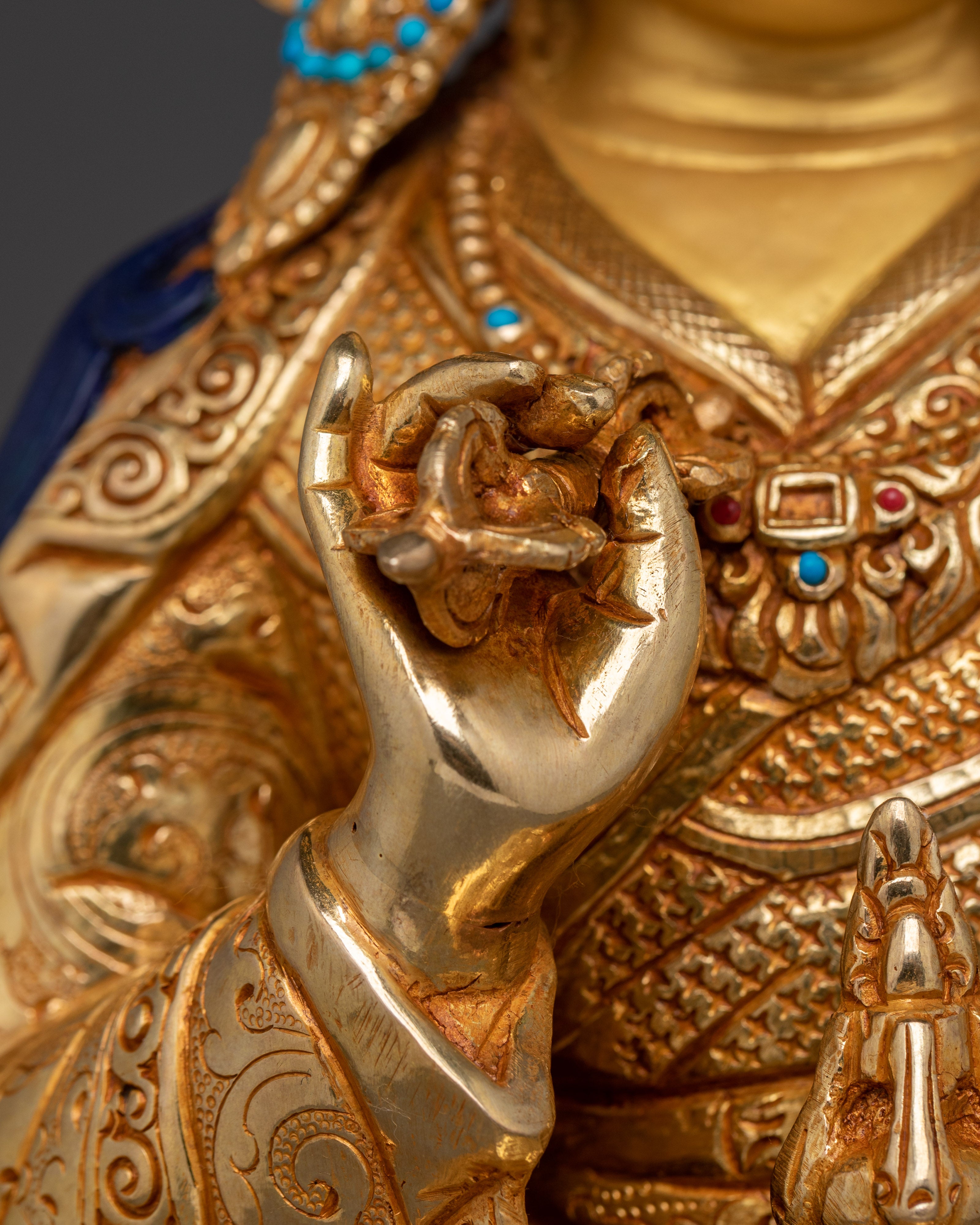 Padmasambhava Buddhist Figurine of Guru Rinpoche | Trantric Master