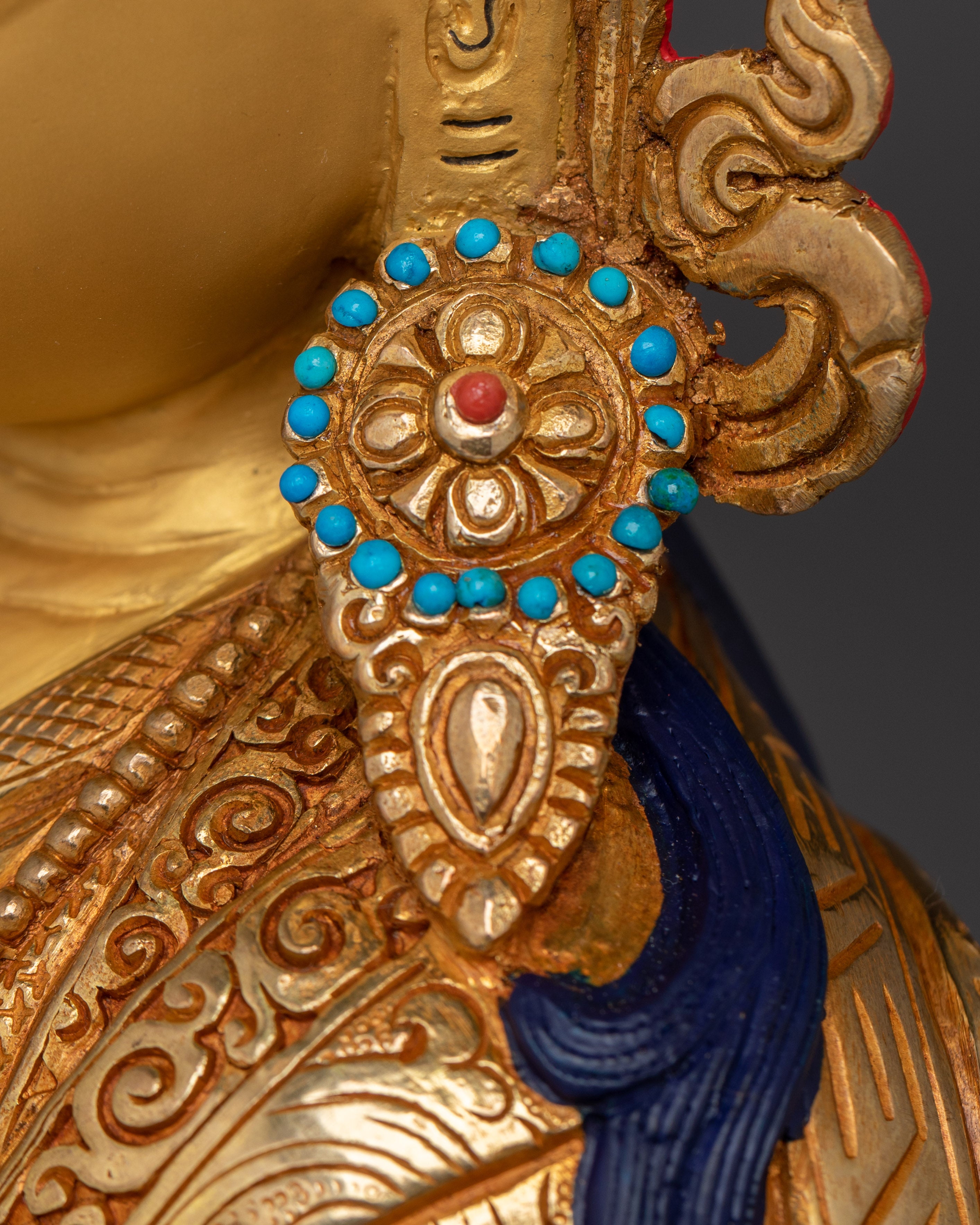 Padmasambhava Buddhist Figurine of Guru Rinpoche | Trantric Master