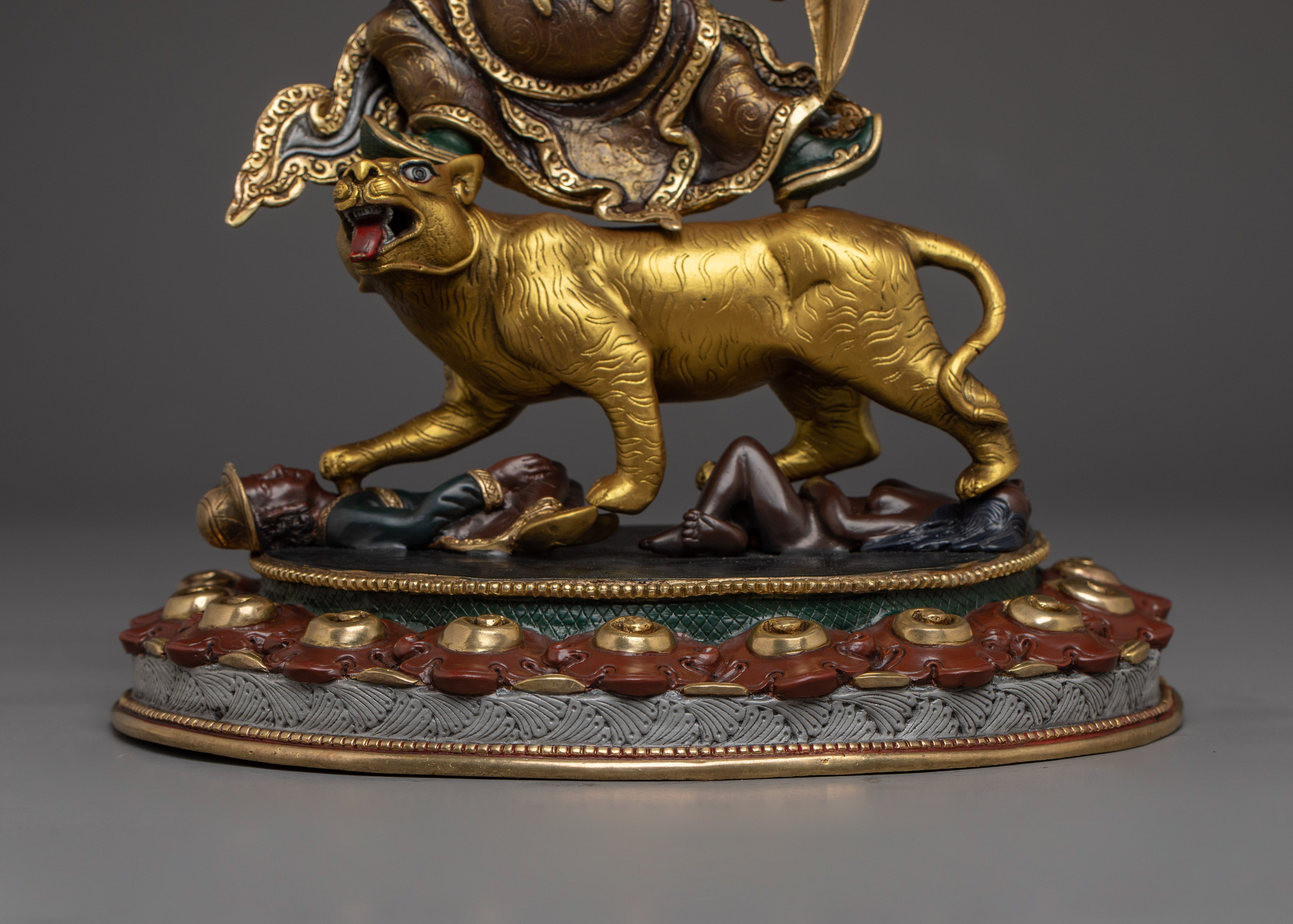 Sculpture of Dorje Drollo | Wrathful Protector Deity