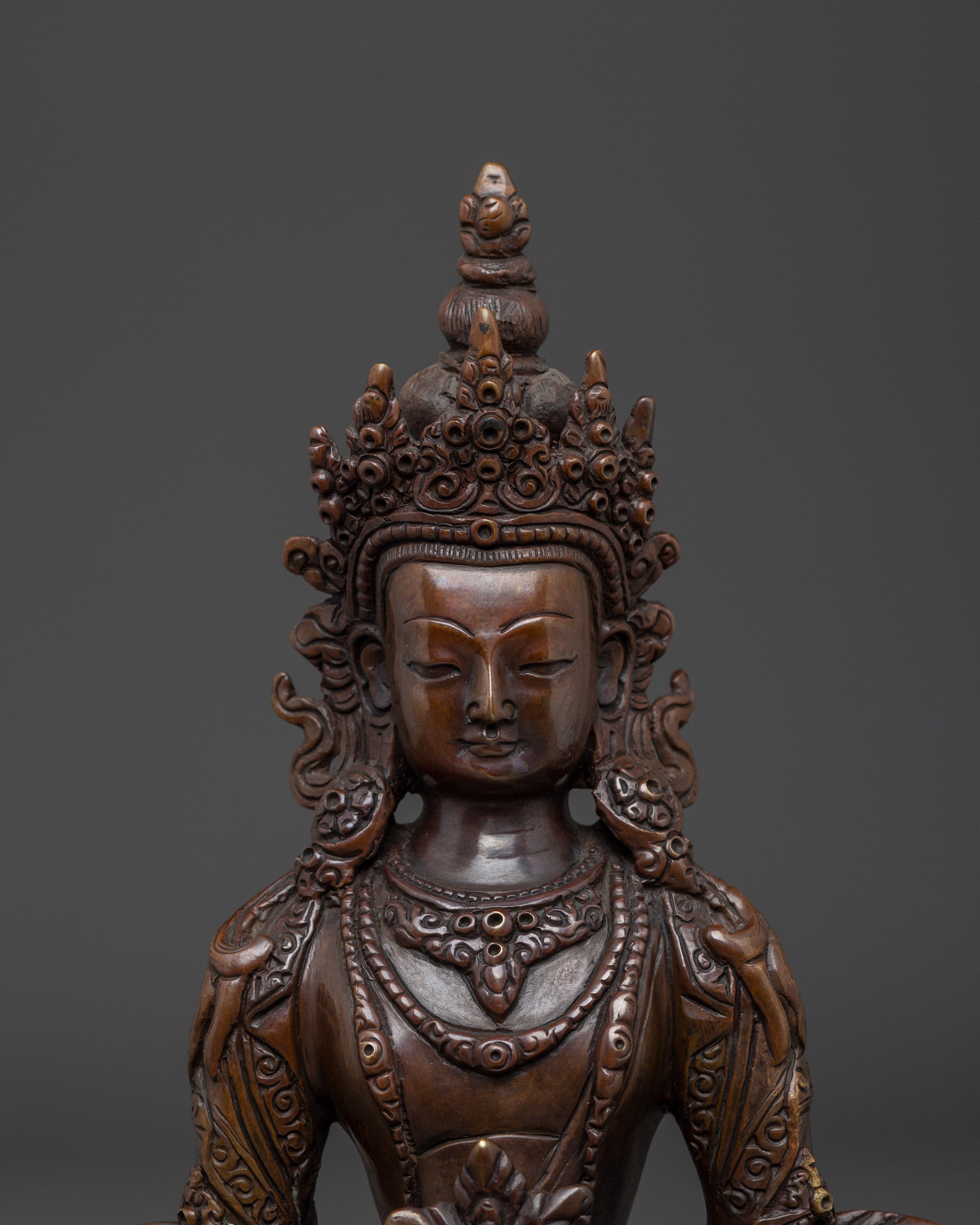 8.7 Inch Amitayus Statue | Buddha of Infinite Life