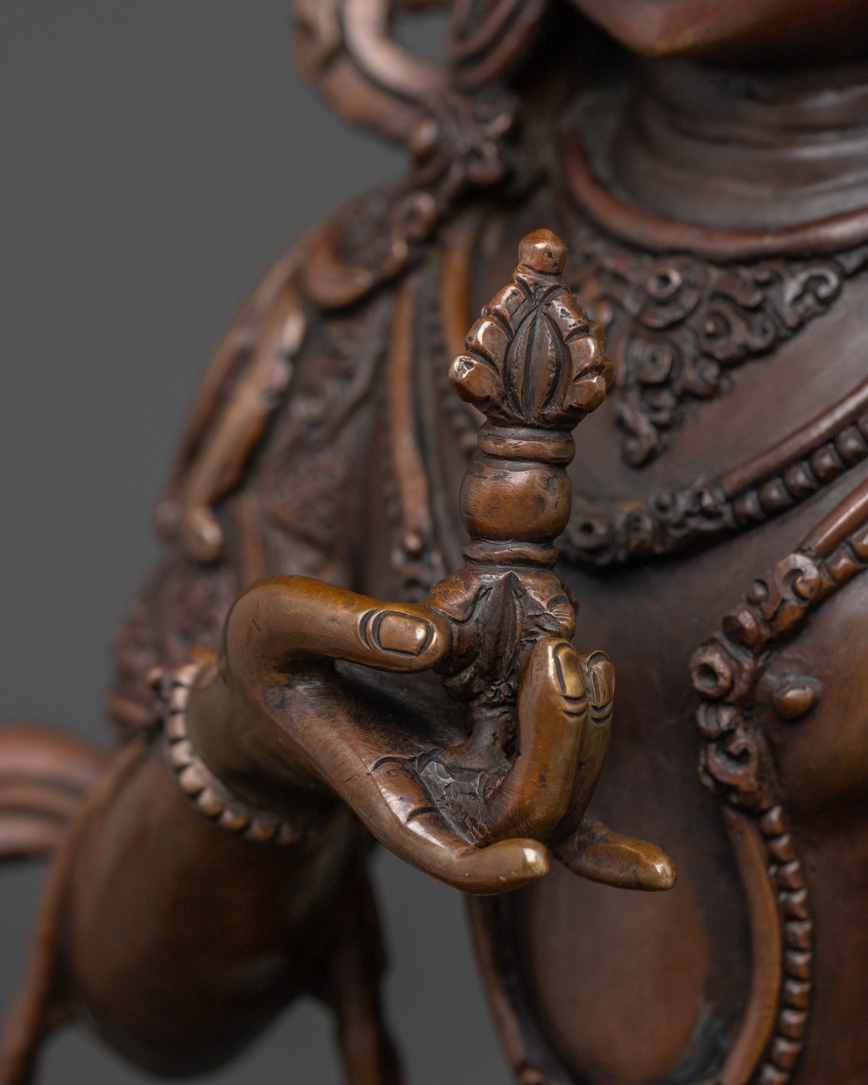 Oxidized Dorje Sempa Artwork | Vajrasattva - Embodiment of Purification