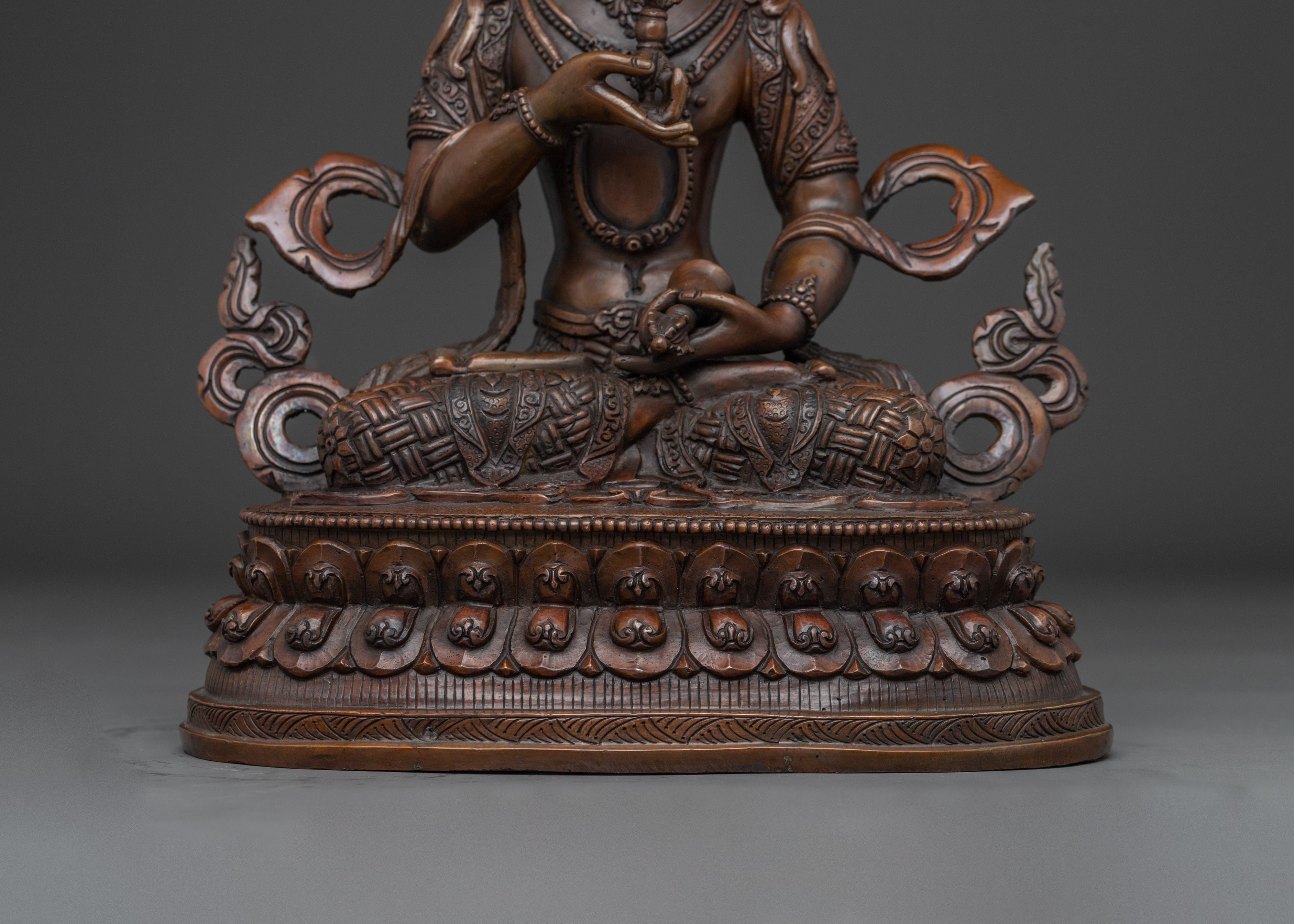 Oxidized Dorje Sempa Artwork | Vajrasattva - Embodiment of Purification