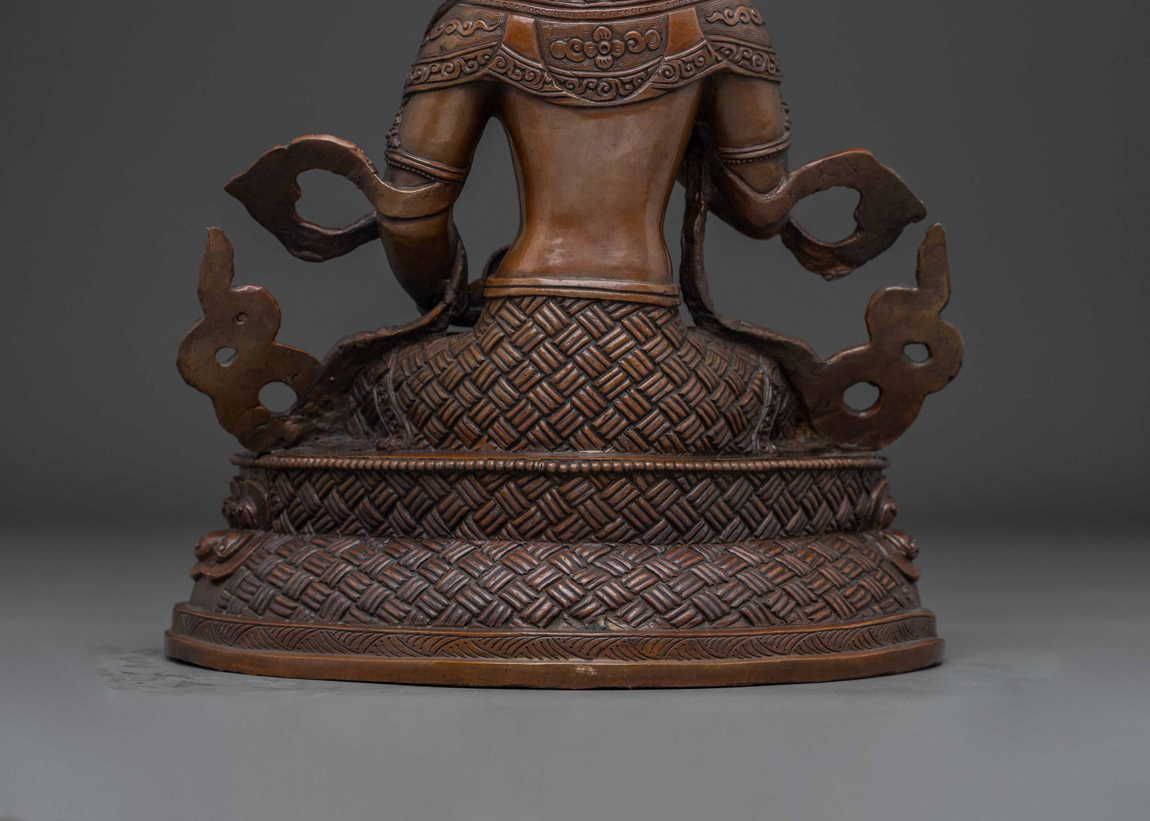 Oxidized Dorje Sempa Artwork | Vajrasattva - Embodiment of Purification