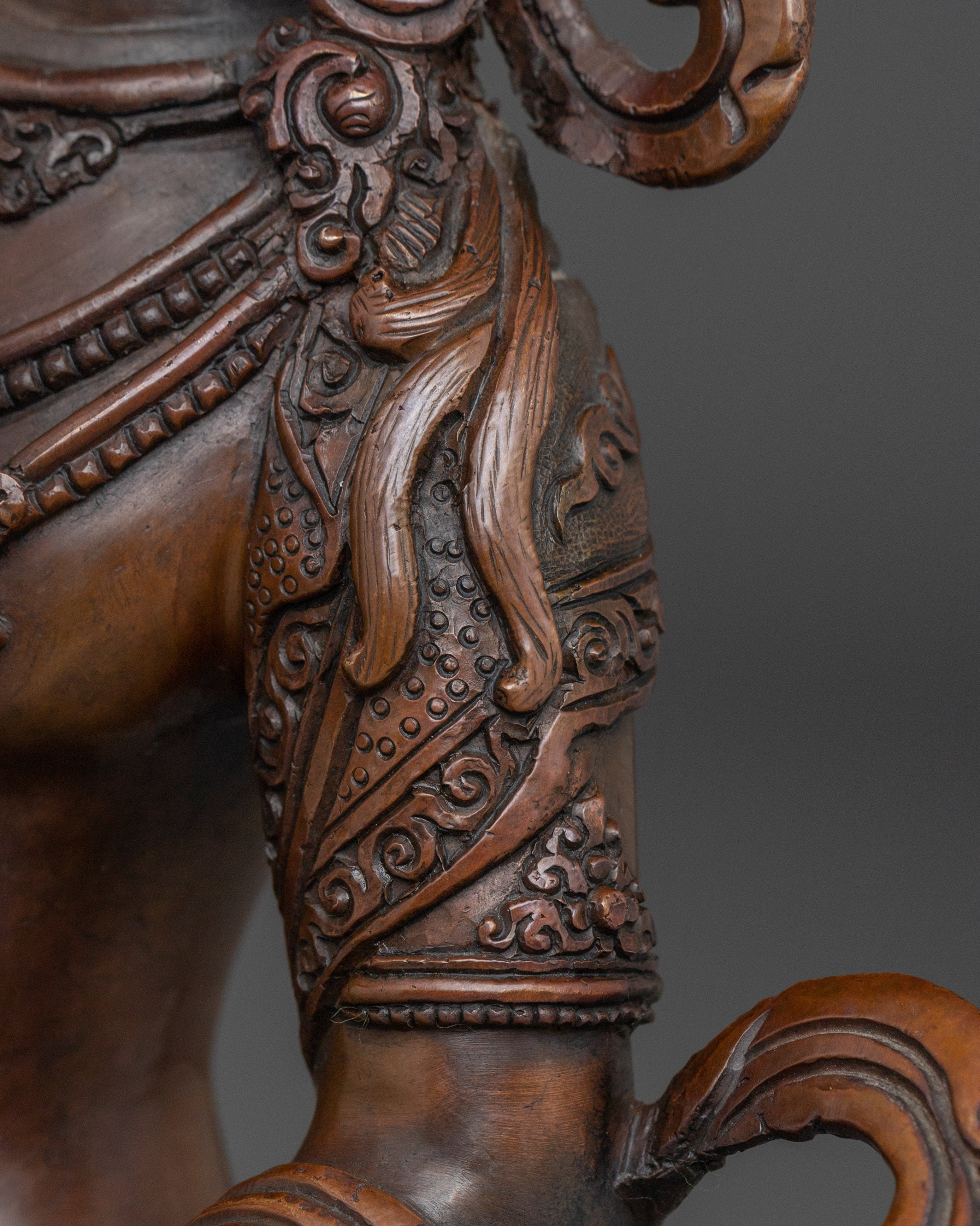 Oxidized Dorje Sempa Artwork | Vajrasattva - Embodiment of Purification