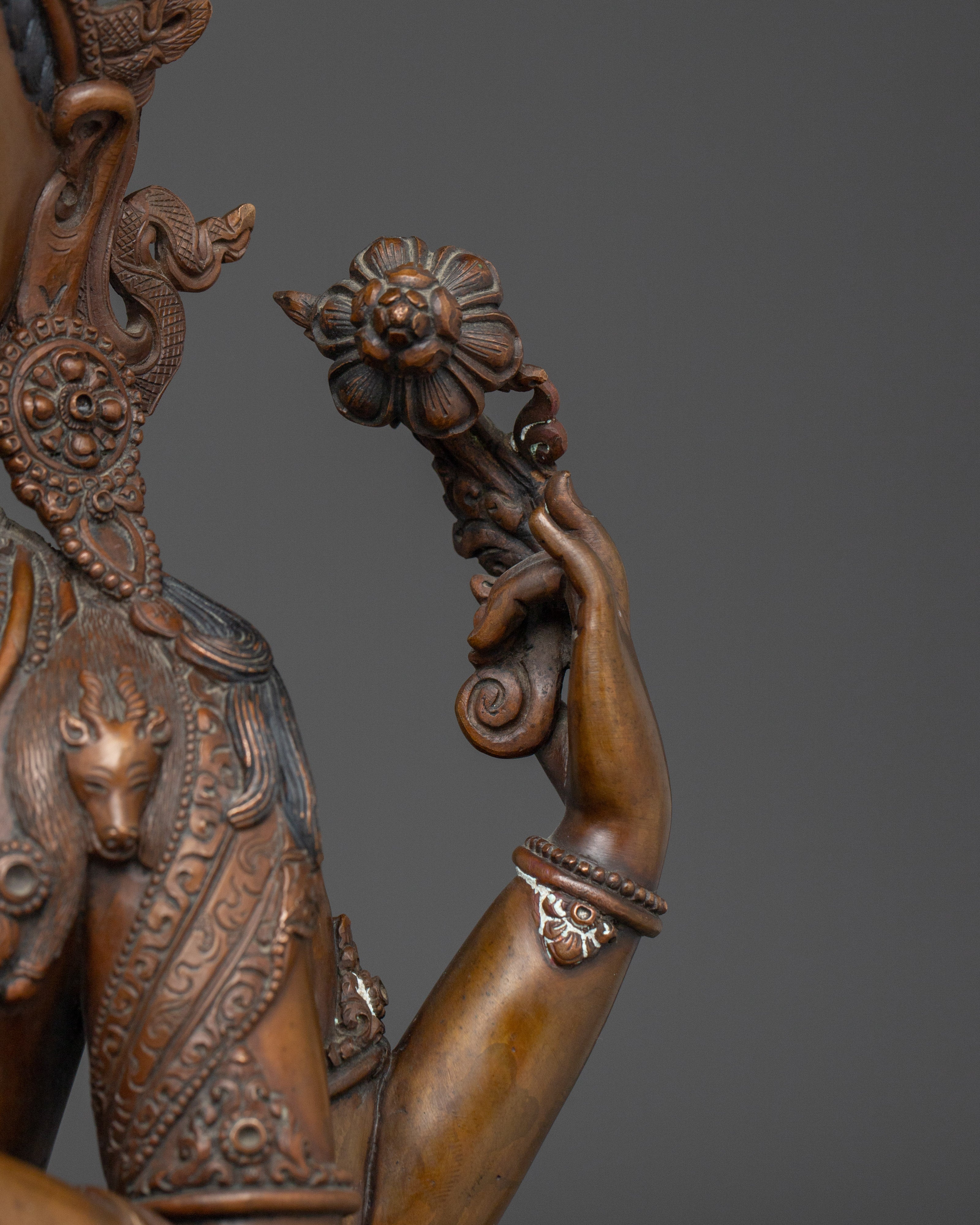 Tibetan Buddhism Artwork of Chenrezig | Four Armed Avalokiteshvara