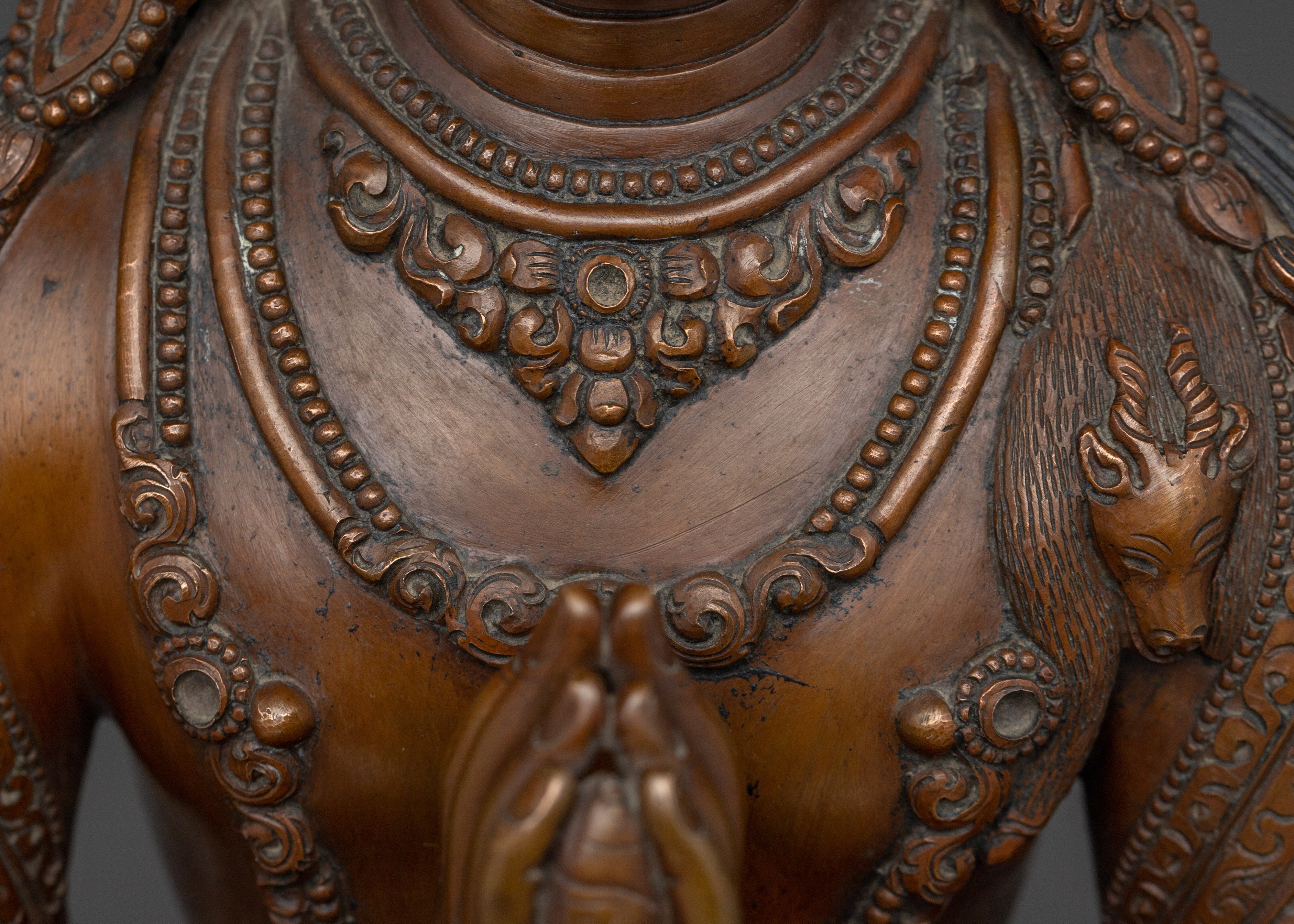 Tibetan Buddhism Artwork of Chenrezig | Four Armed Avalokiteshvara