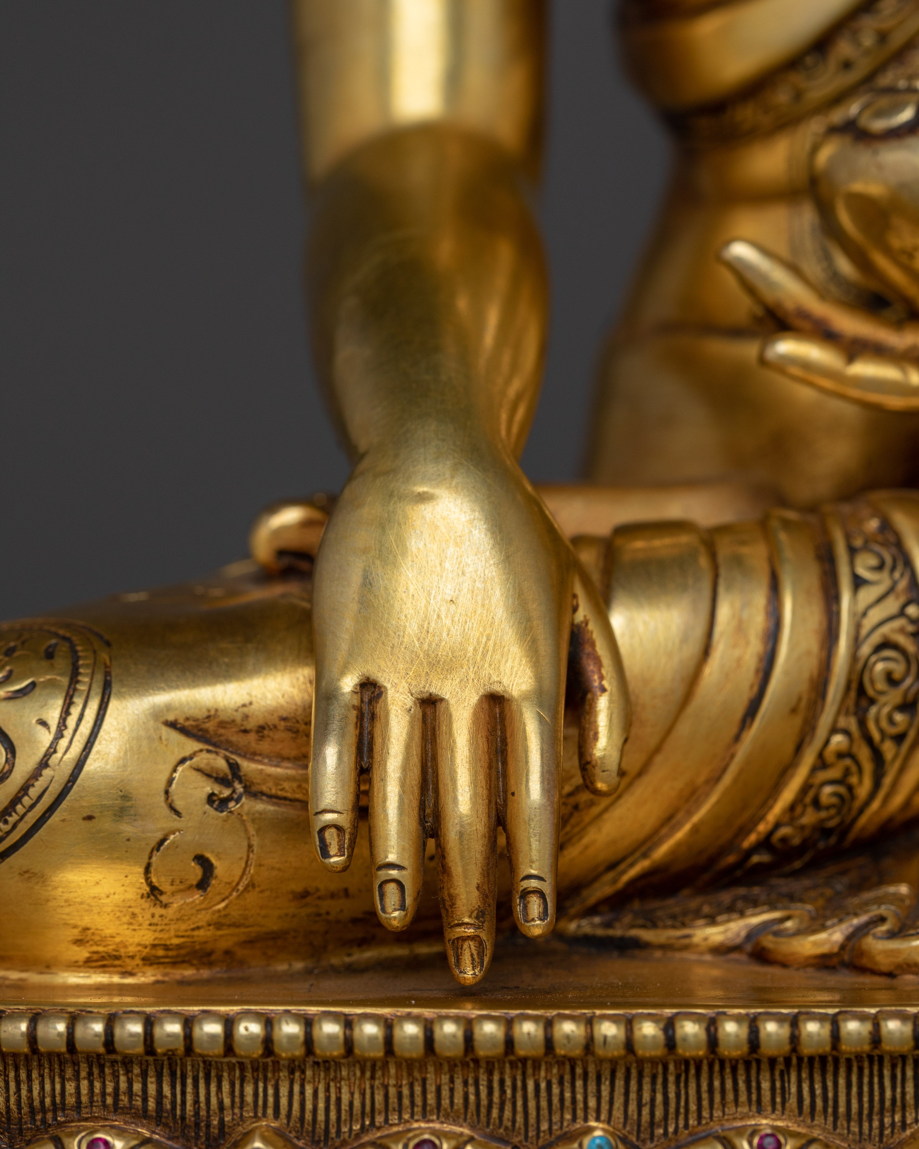 11 Inch Tibetan Shakyamuni Buddha Artwork | Enlightened One