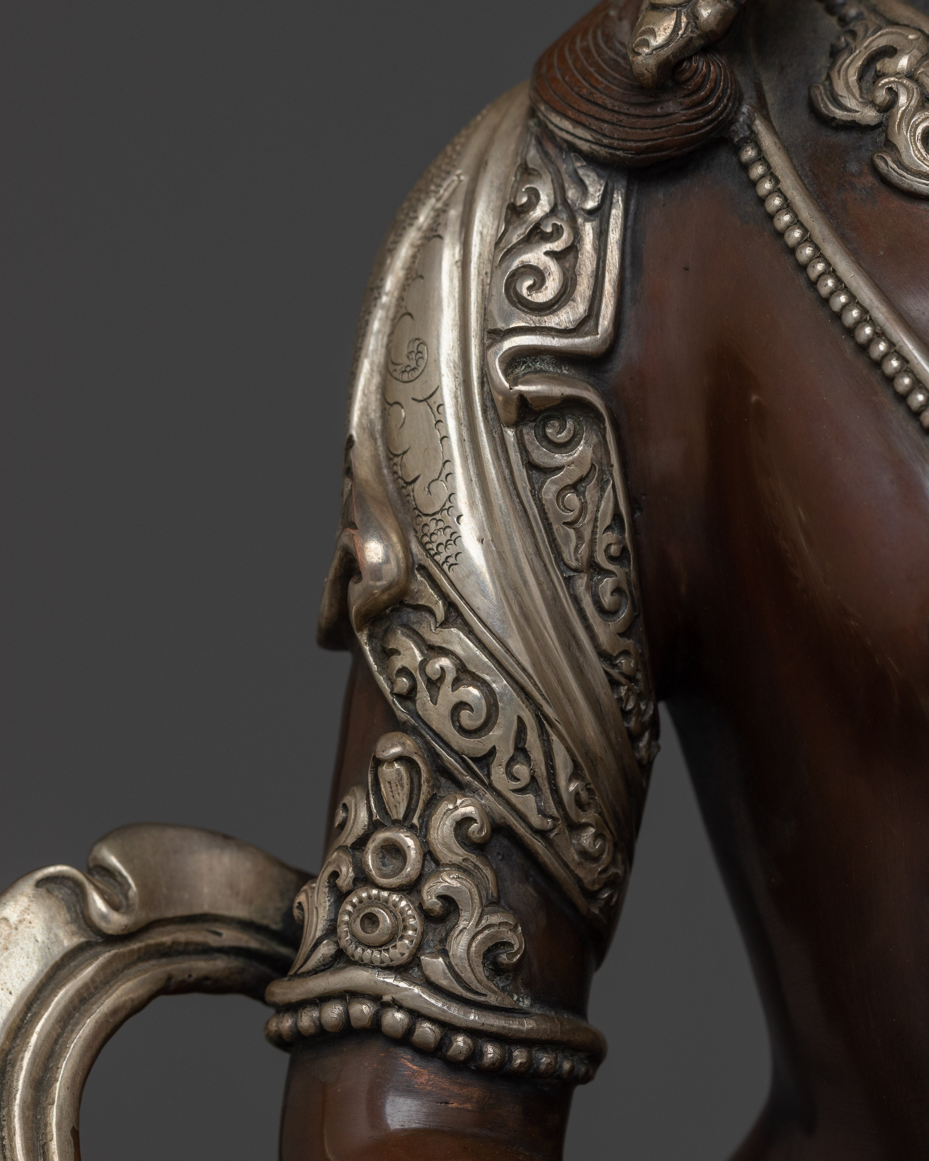 Oxidized Amitayus the Long-Life Buddha Statue | The Long-Life Buddha Art