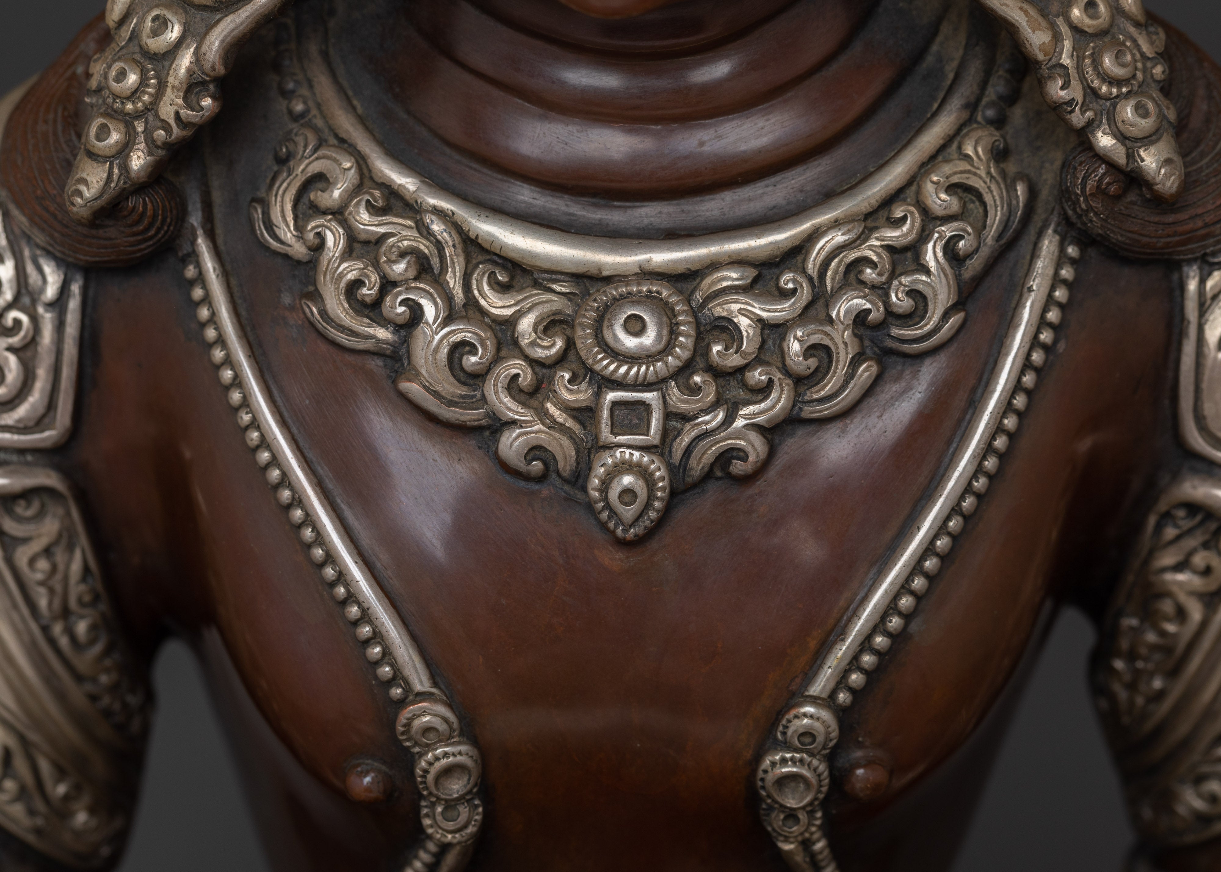 Oxidized Amitayus the Long-Life Buddha Statue | The Long-Life Buddha Art