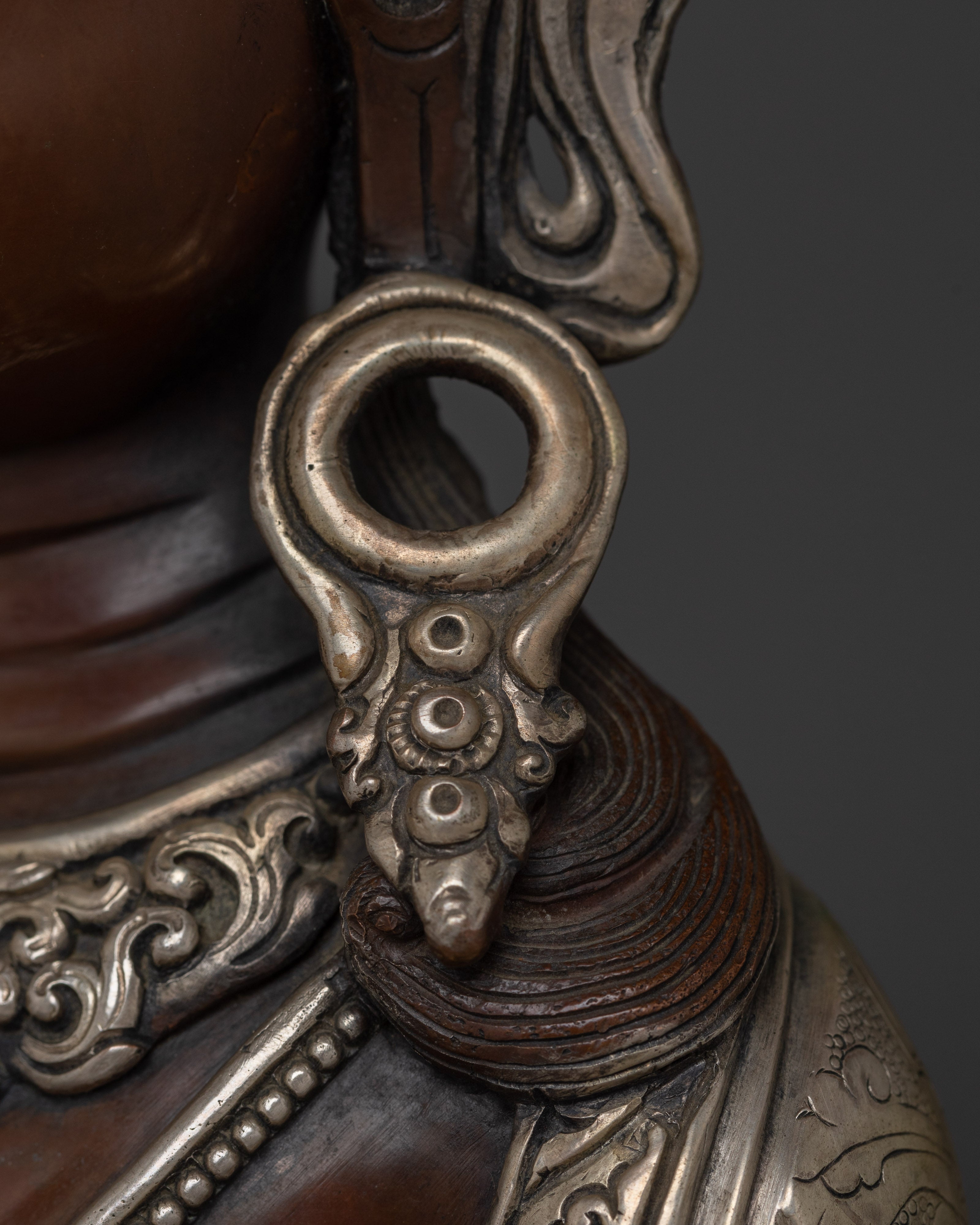 Oxidized Amitayus the Long-Life Buddha Statue | The Long-Life Buddha Art