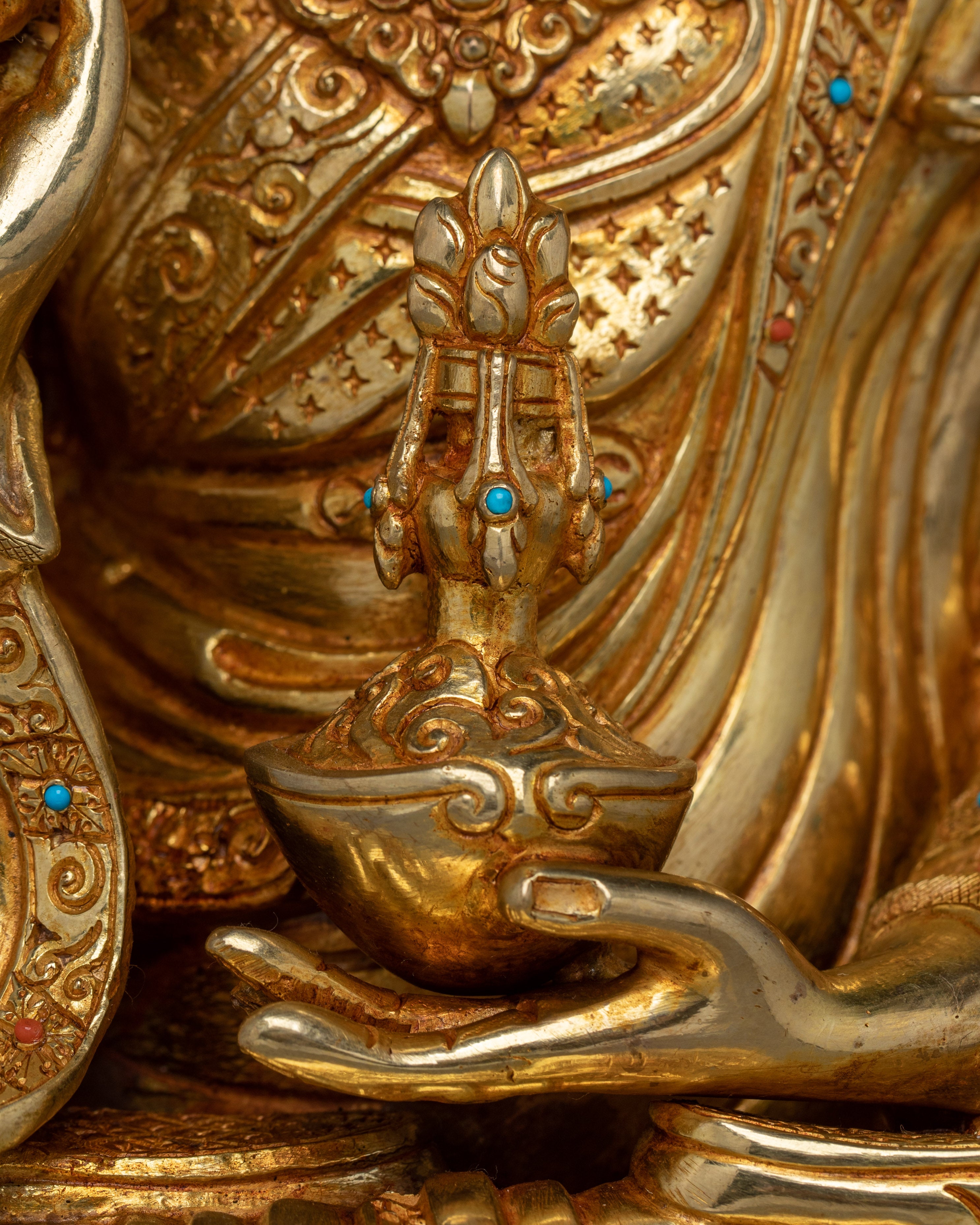 Lotus-Born Guru Tsokye | Padmasambhava Statue
