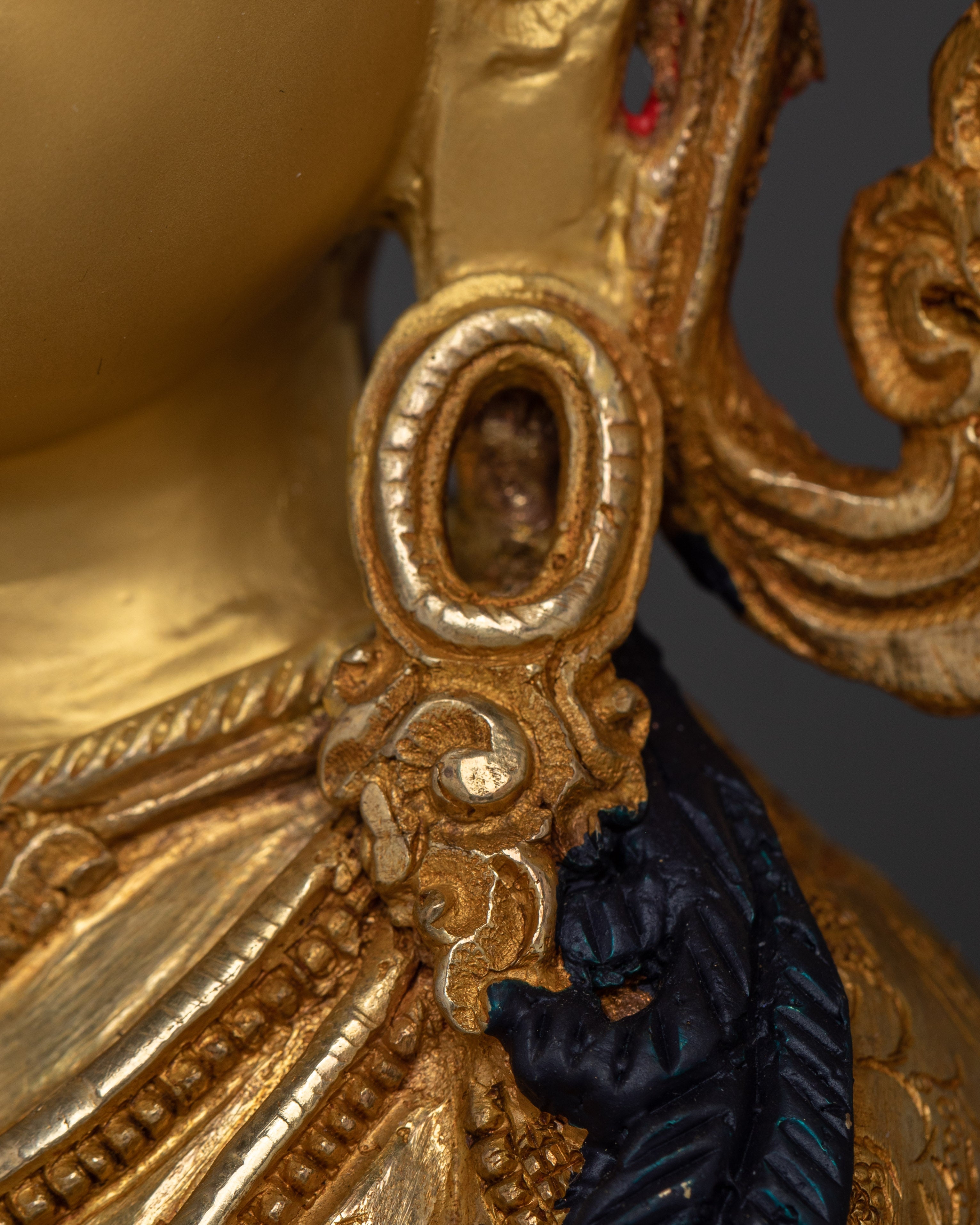 Handmade Buddha Art of Chenrezig | Protector and Healer in Tibetan Buddhism