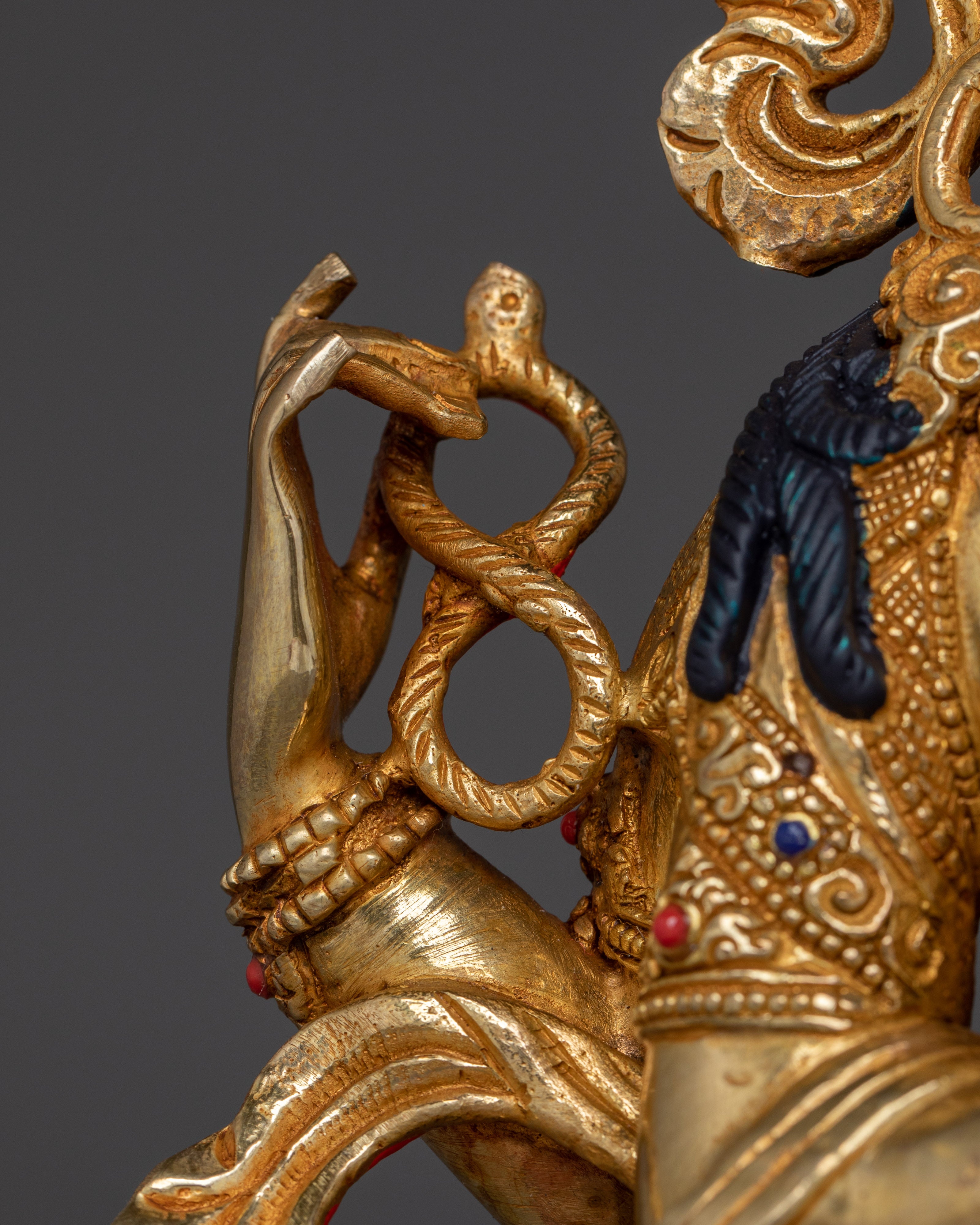 Handmade Buddha Art of Chenrezig | Protector and Healer in Tibetan Buddhism